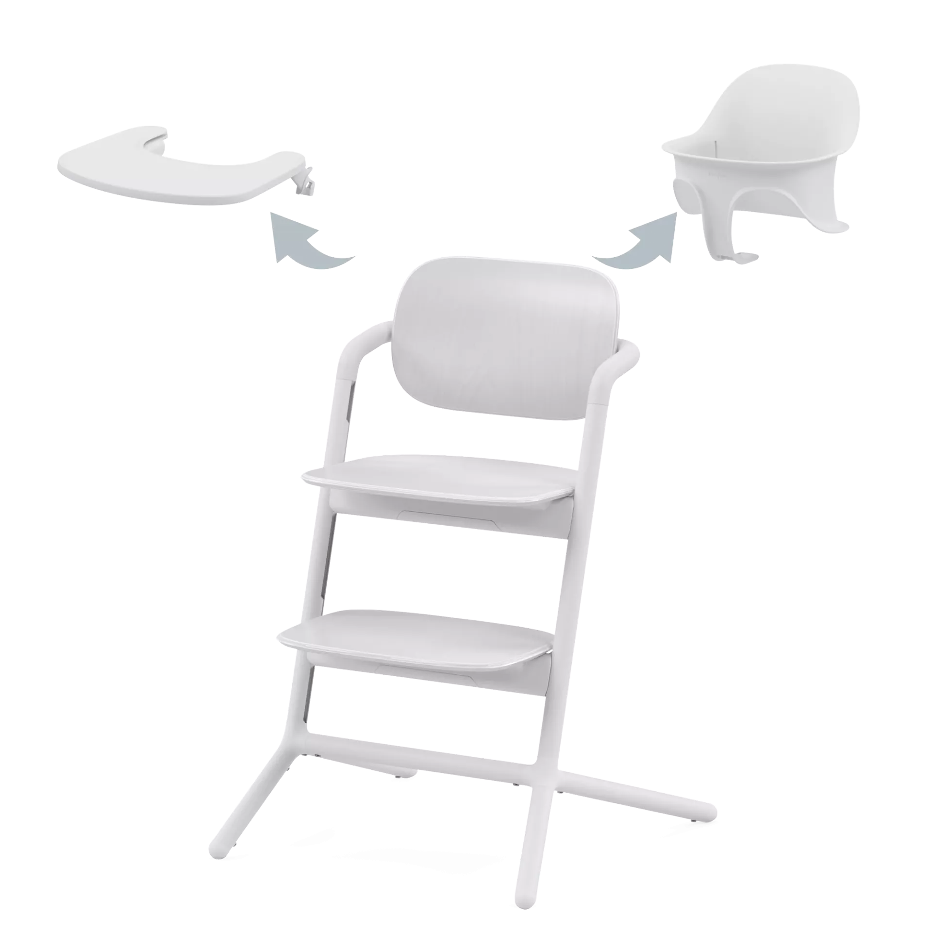 Cybex Lemo - zestaw 3w1 | All White