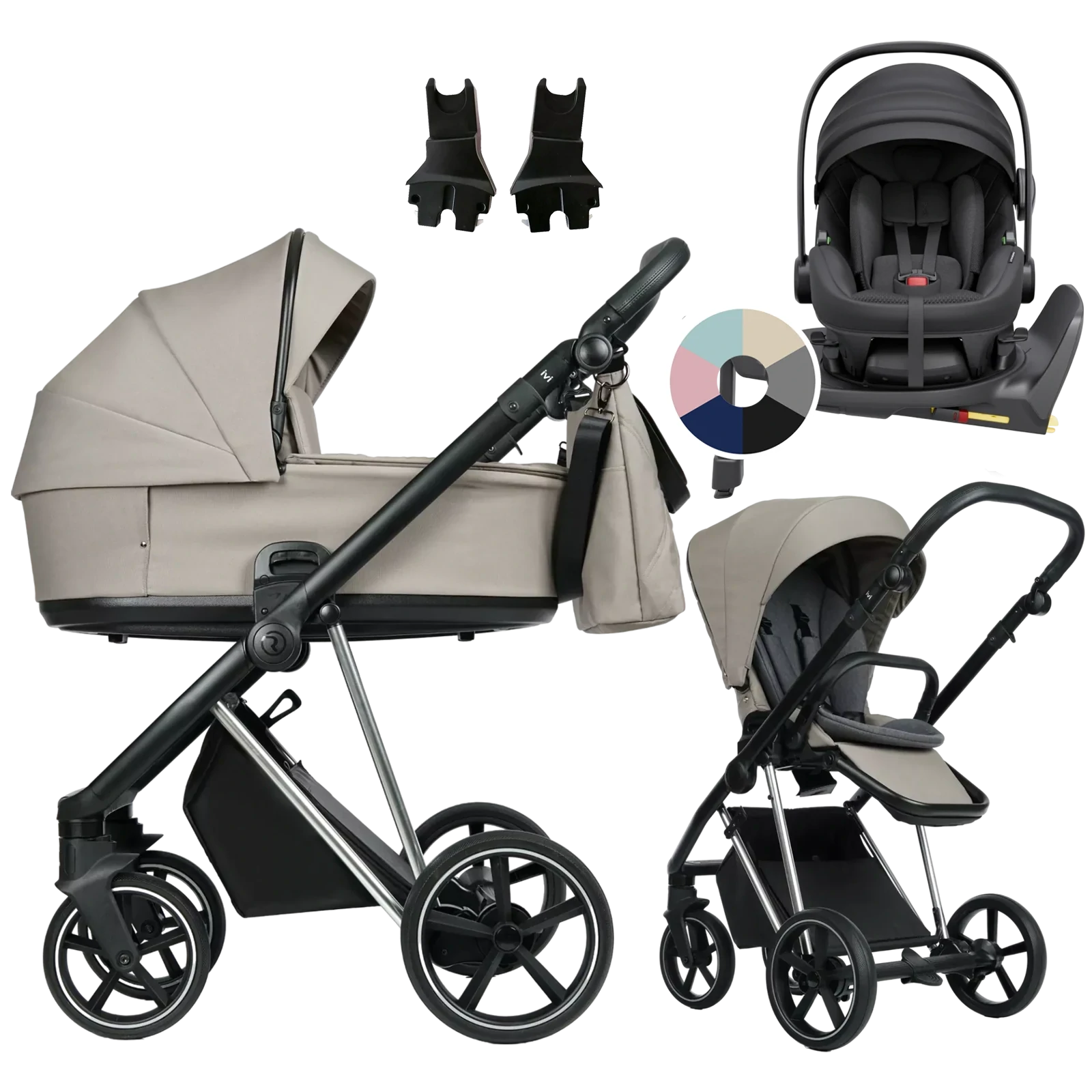 Roan Ivi 2.0 Vintage + Avionaut Pixel 3 + baza IQ Orbit + GRATIS - 4w1 | Hazel