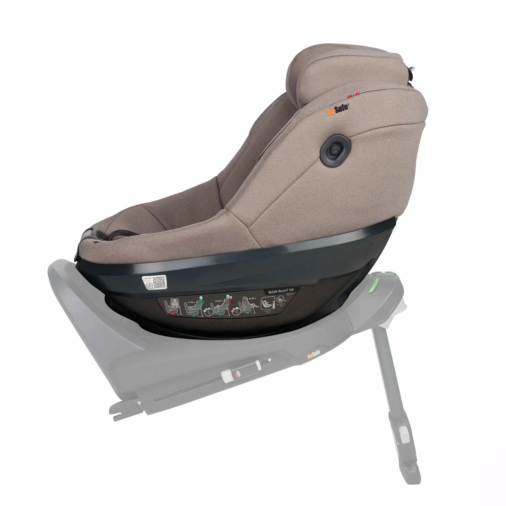 BeSafe Beyond 2 360 | Dark Sand Soft Breeze