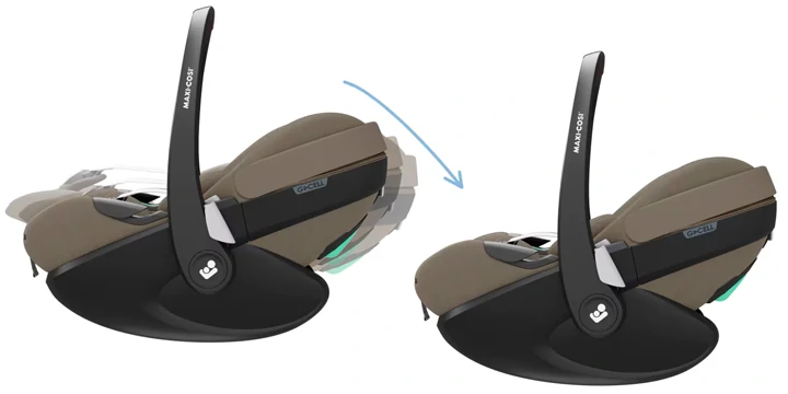 maxi-cosi pebble 360 pro2 zestaw funkcja rozkładania