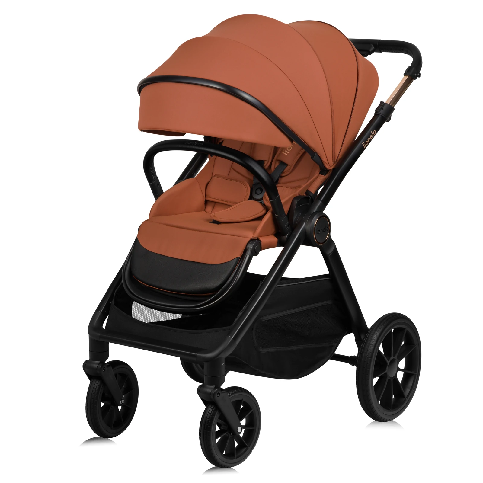 Lionelo Layla - wózek 2w1 | Brown Rust