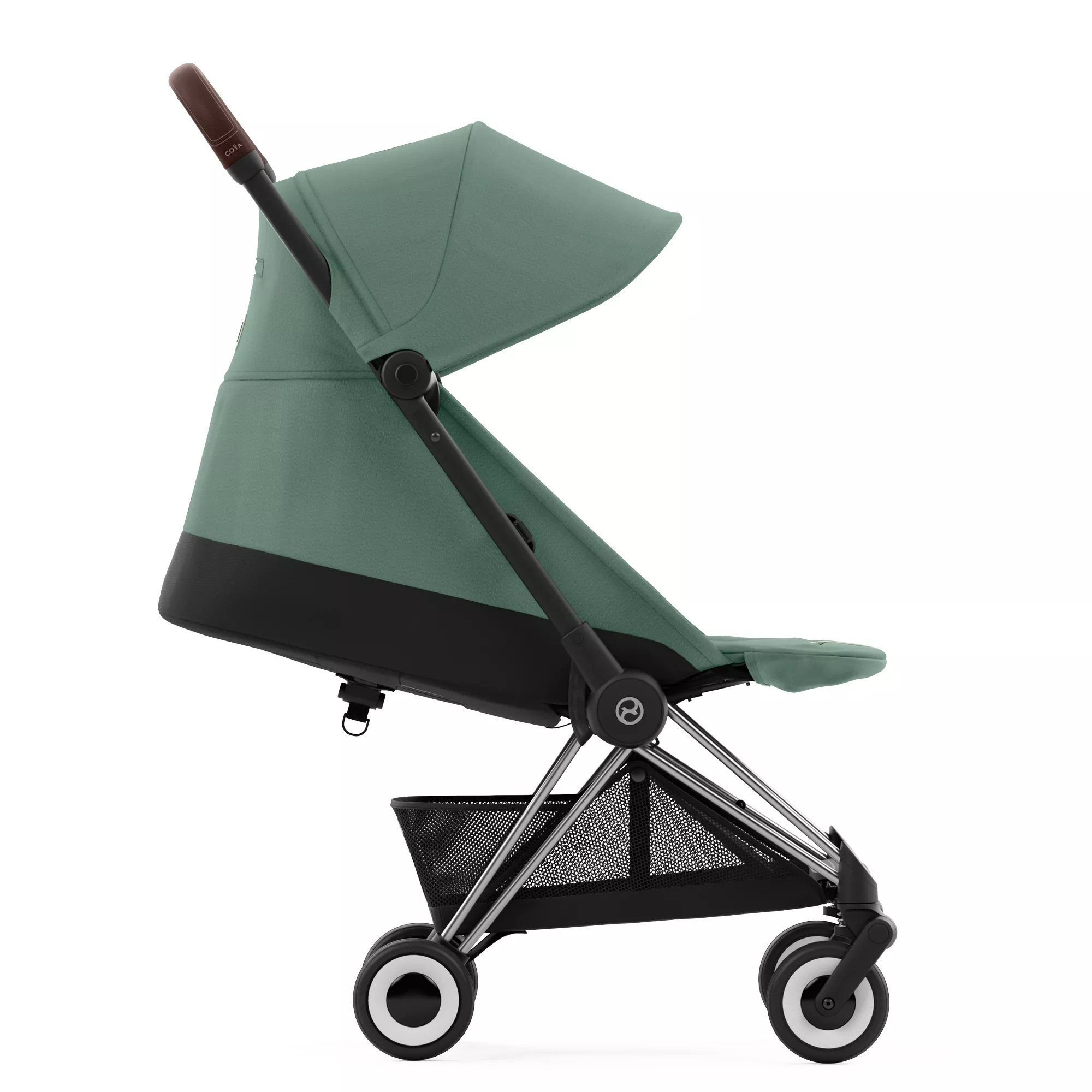 Cybex Coya | Leaf Green (Chrome Frame)