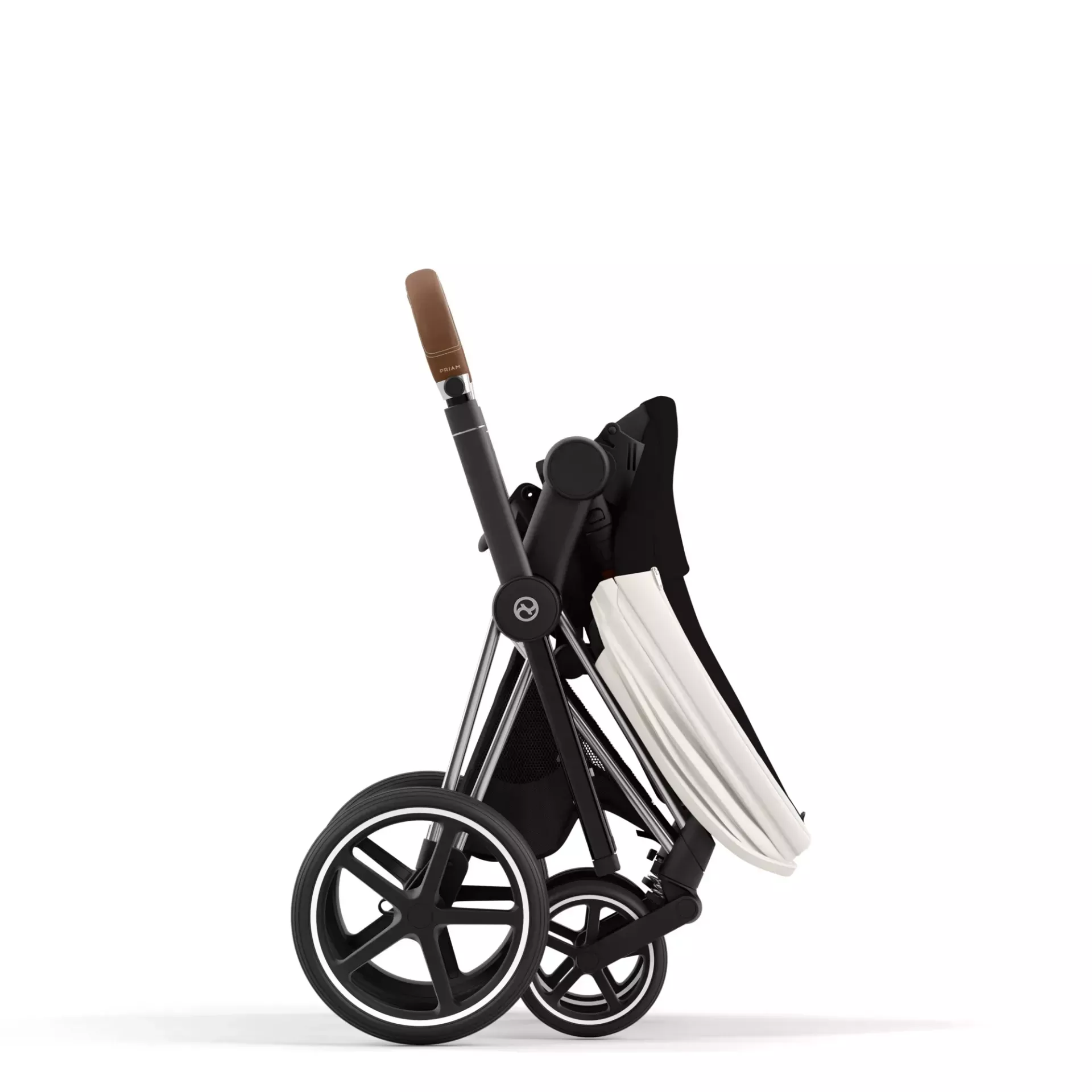 Cybex Priam 4.0 | Off White (Chrome Brown Frame) Cybex Priam 4.0 | Off White (Chrome Brown Frame)
