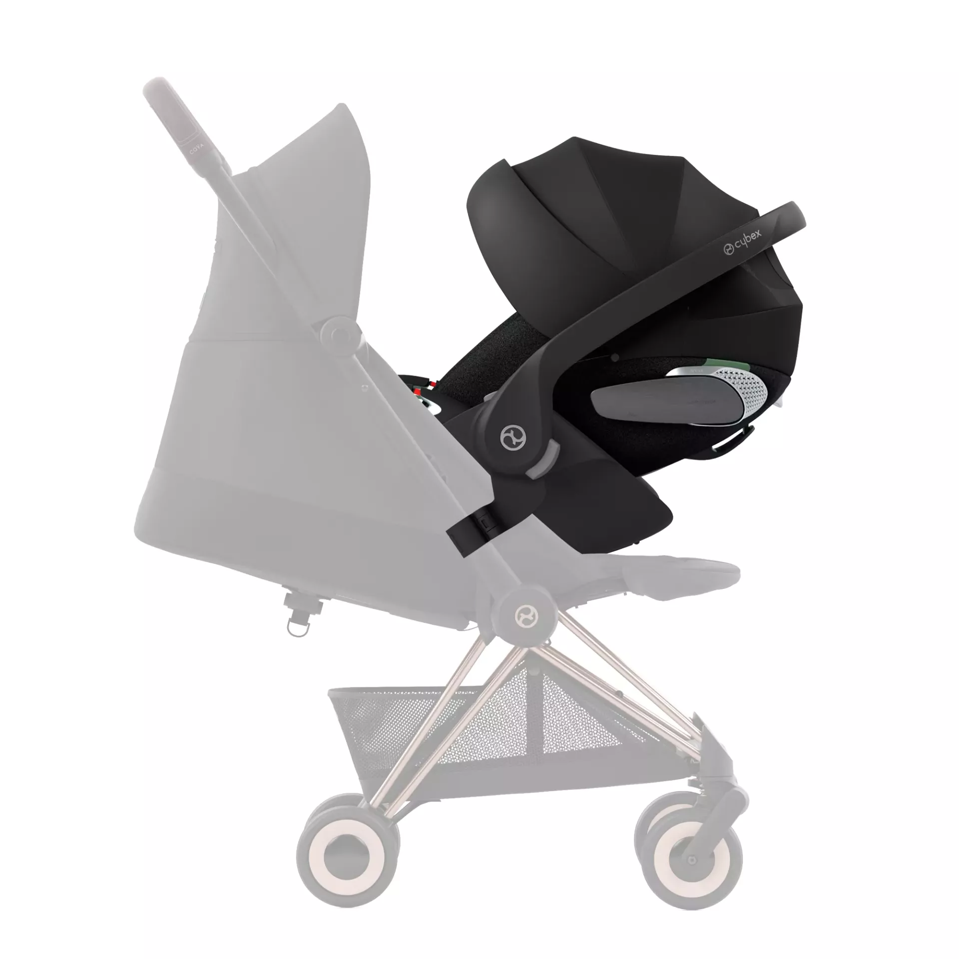 Cybex Cloud T i-Size + baza Cybex Base T | Sepia Black (Plus) Cybex Cloud T i-Size + baza Cybex Base T | Sepia Black (Plus)