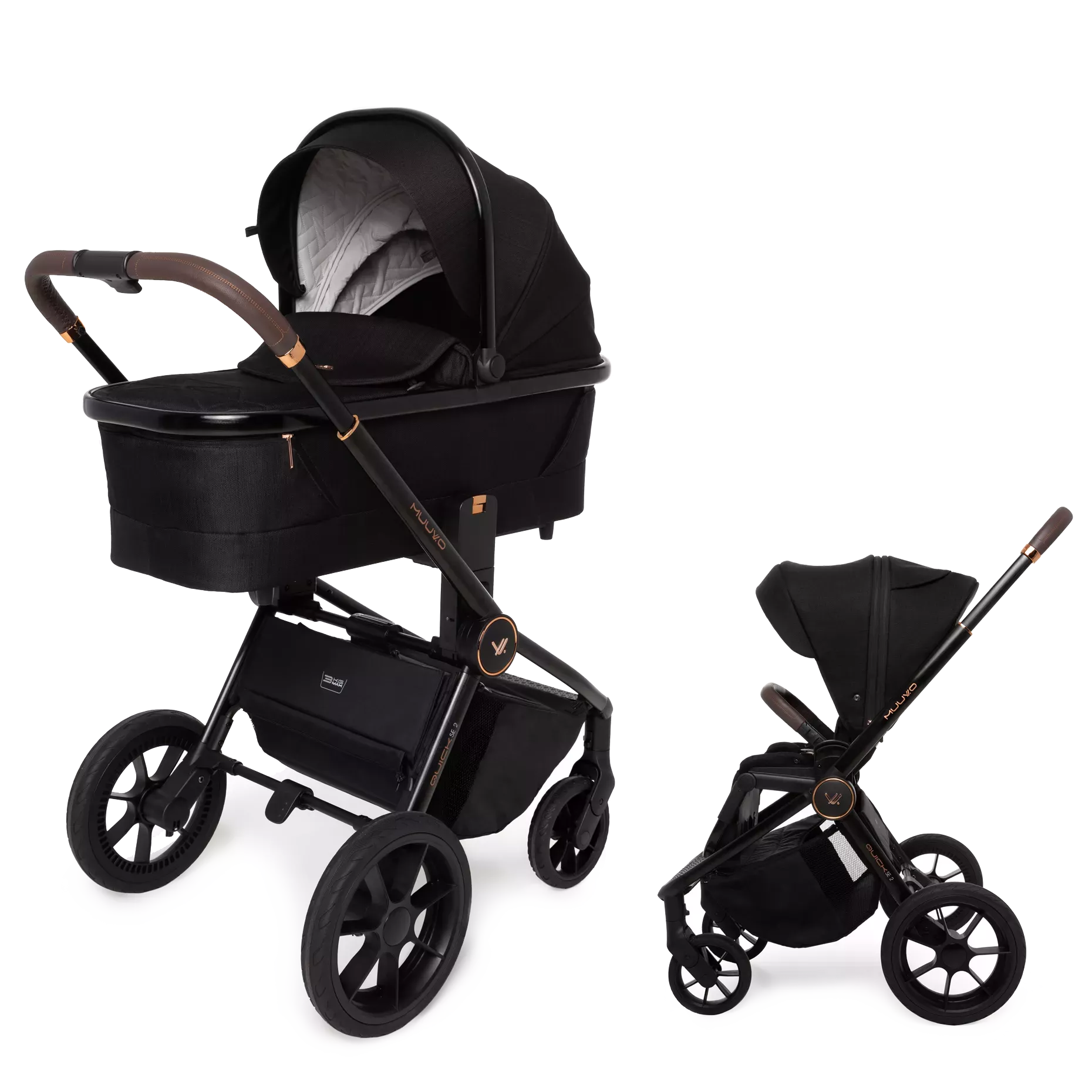 Muuvo Quick SE 2 +GRATIS - 2w1 | Sunset Black
