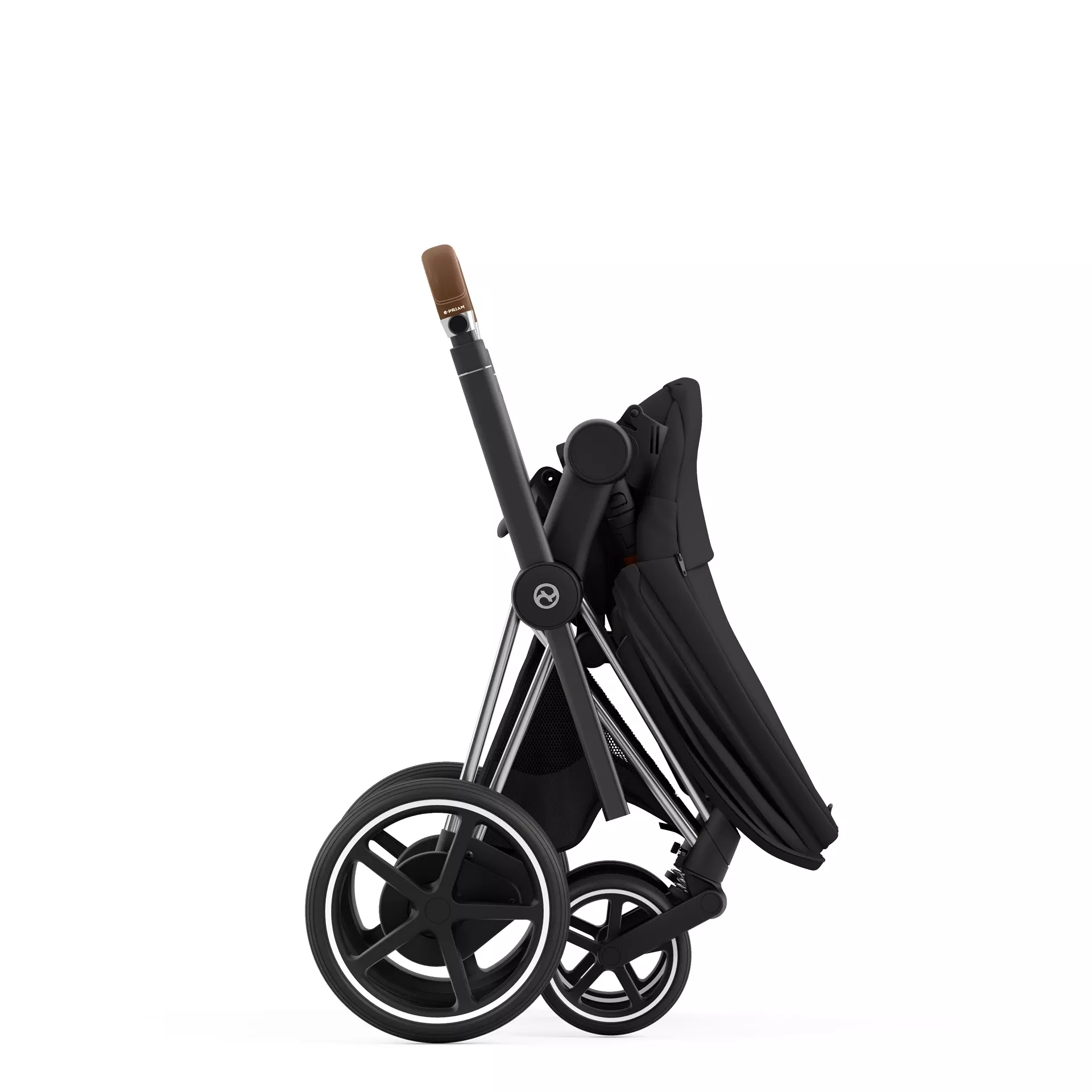 Cybex e-Priam 4.0 - 2w1 | Sepia Black (Chrome Brown Frame) Cybex e-Priam 4.0 - 2w1 | Sepia Black (Chrome Brown Frame)