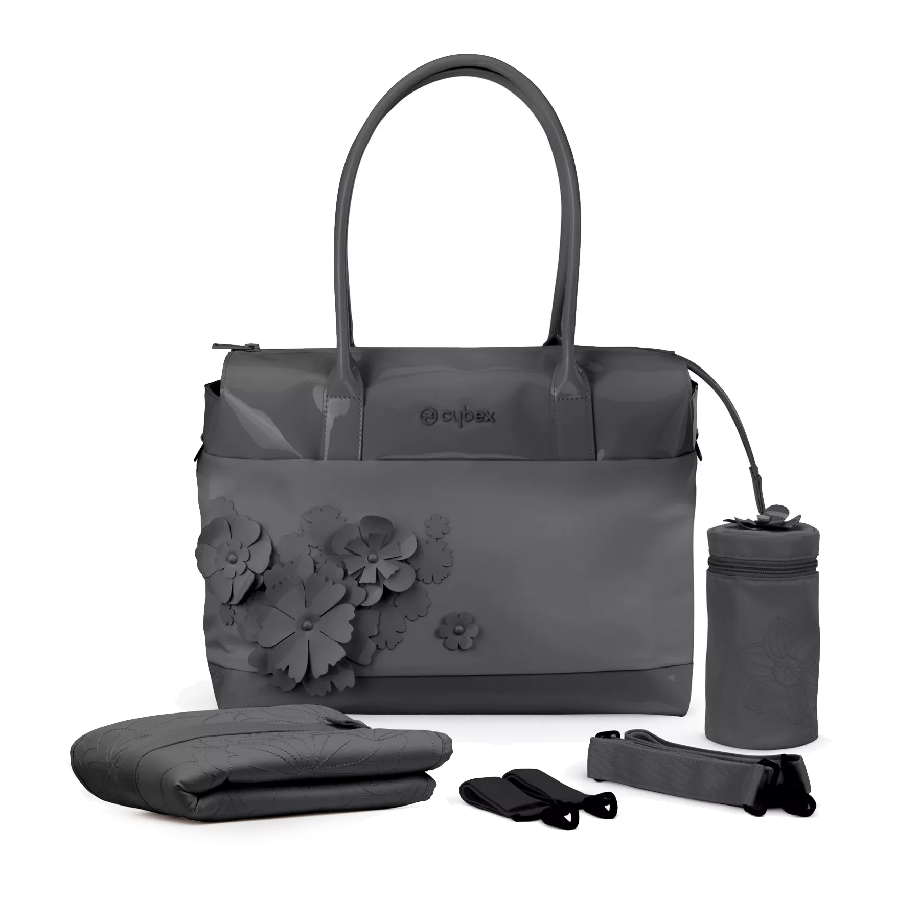 Torba do przewijania Cybex Simply Flowers | Dream Grey