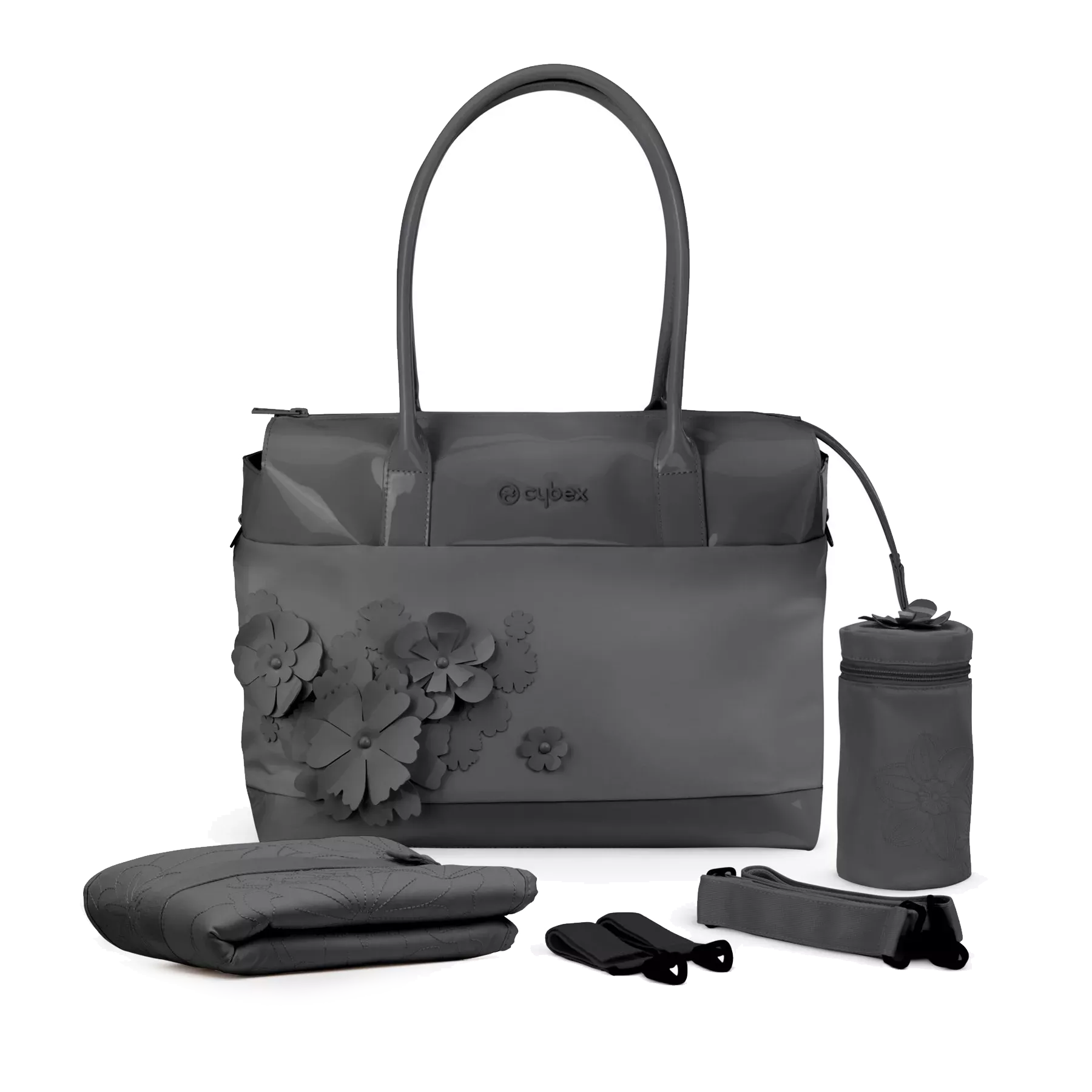 Torba do przewijania Cybex Simply Flowers | Dream Grey Torba do przewijania Cybex Simply Flowers | Dream Grey