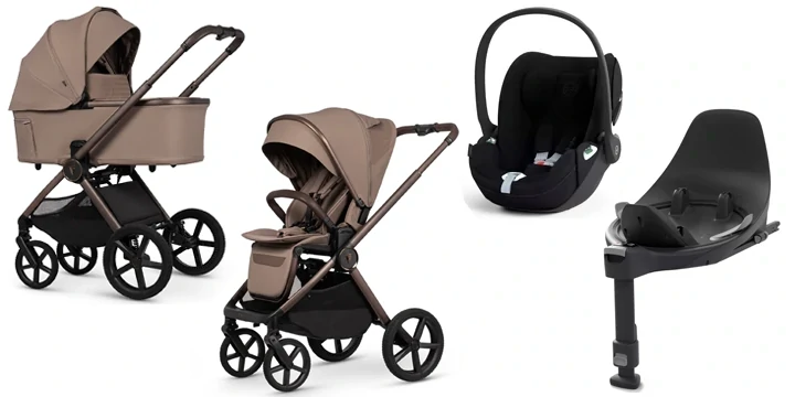 venicci upline 3 zestaw 4w1 cybex cloud t