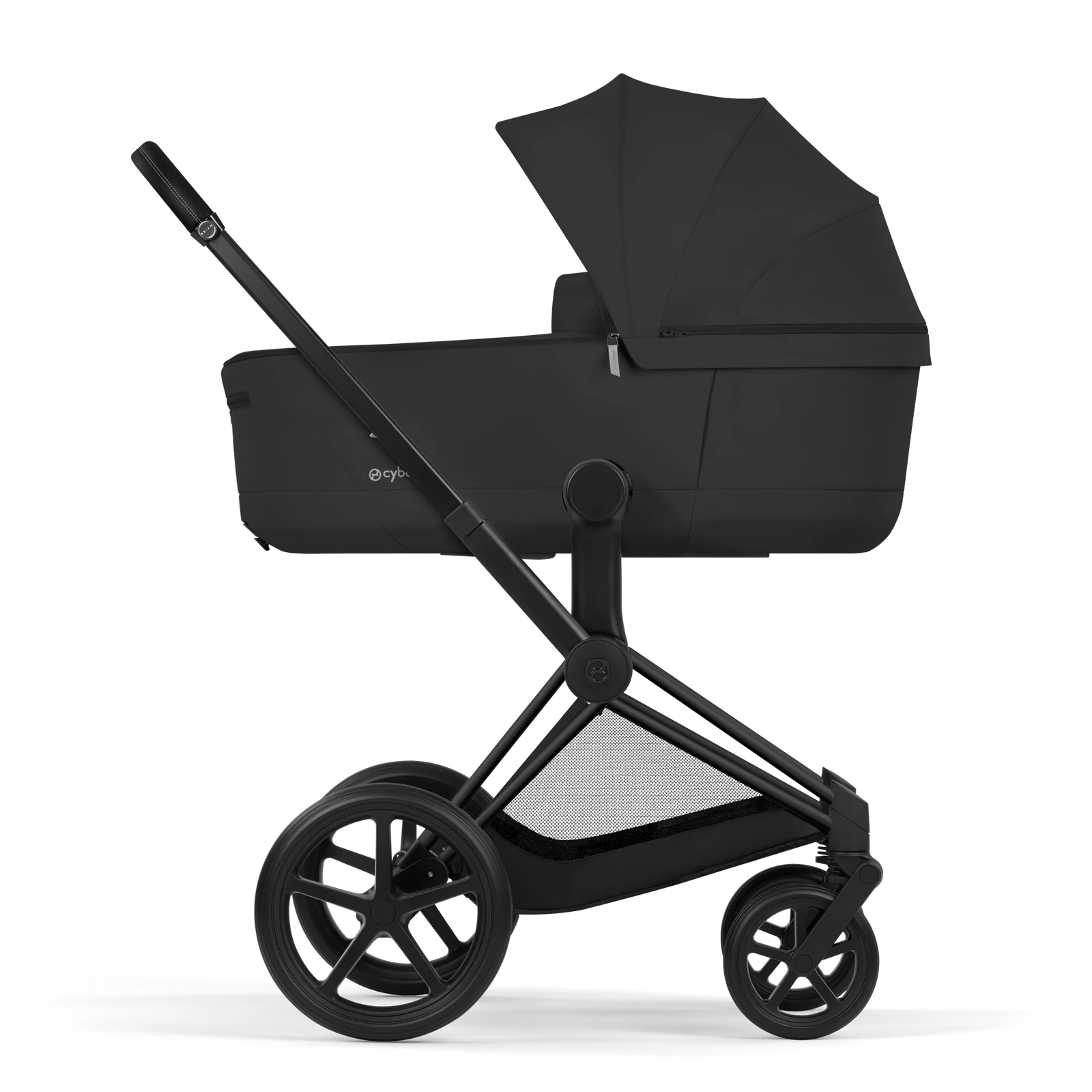 Cybex Priam 5.0 - wózek 4w1 | Sepia Black - Matt Black (Comfort)