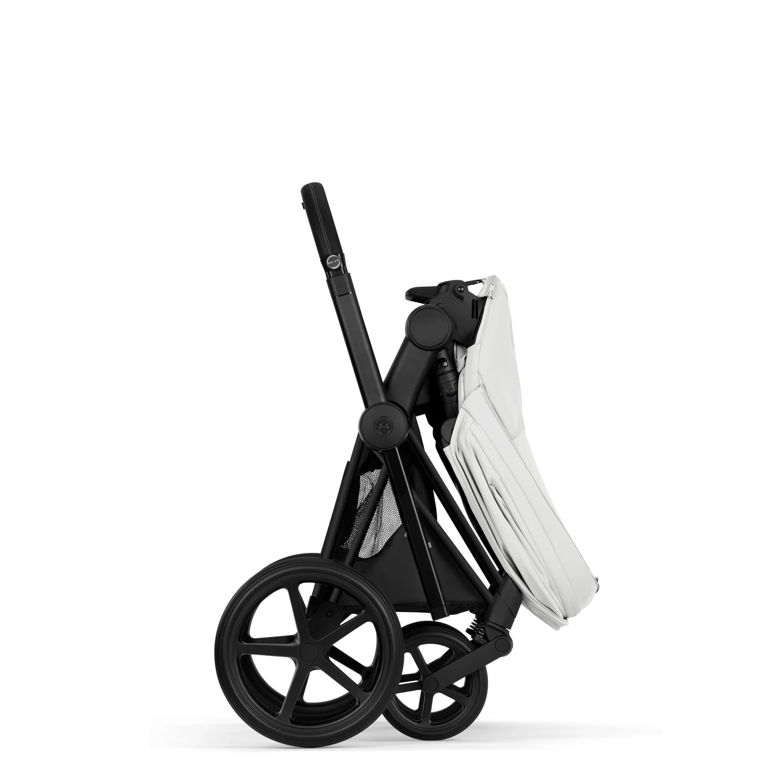 Cybex Priam 5.0 - wózek 4w1 | Off White - Matt Black (Style)