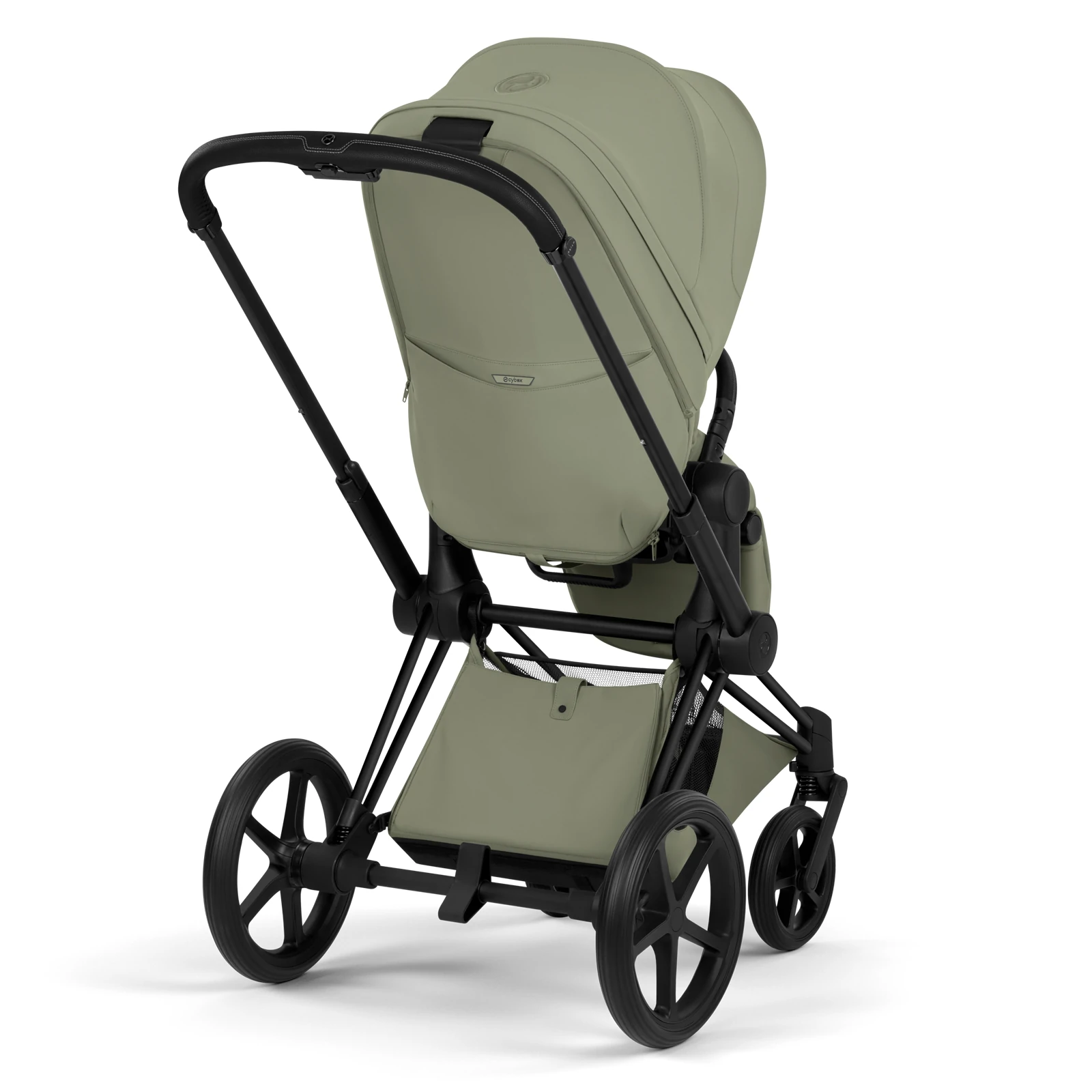 Cybex Priam 5.0 - wózek 4w1 | Sage Green - Matt Black (Style)