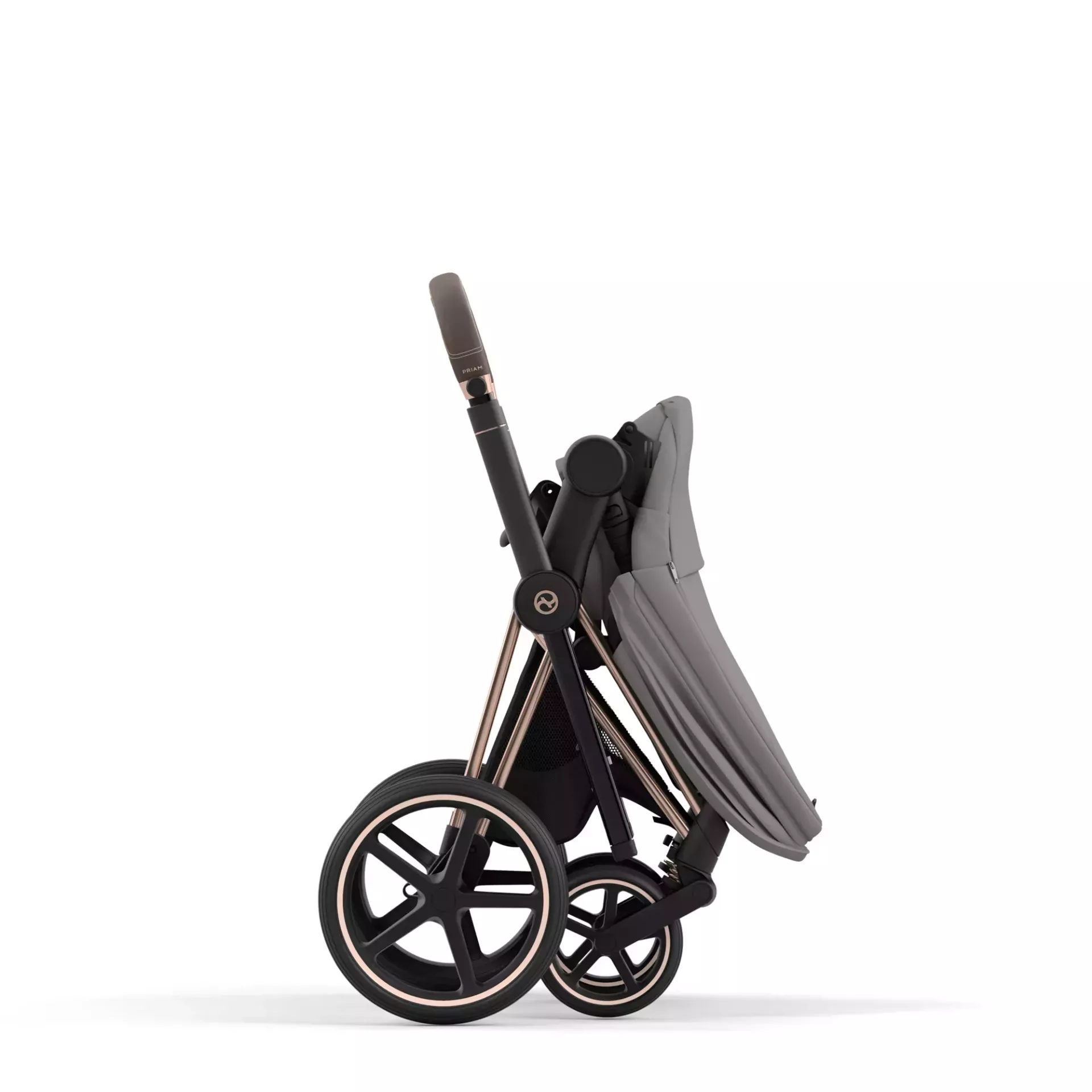 Cybex Priam 4.0 | Mirage Grey (Rosegold Frame) Cybex Priam 4.0 | Mirage Grey (Rosegold Frame)