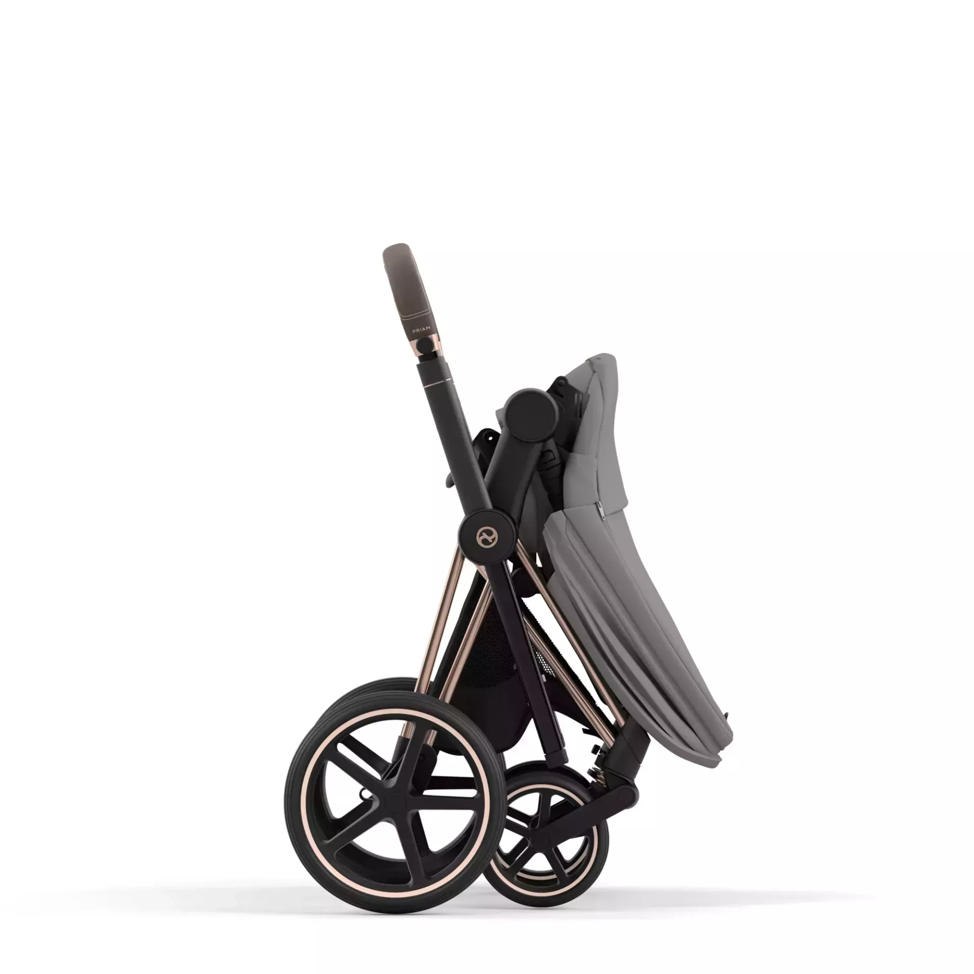 Cybex Priam 4.0 | Mirage Grey (Rosegold Frame)