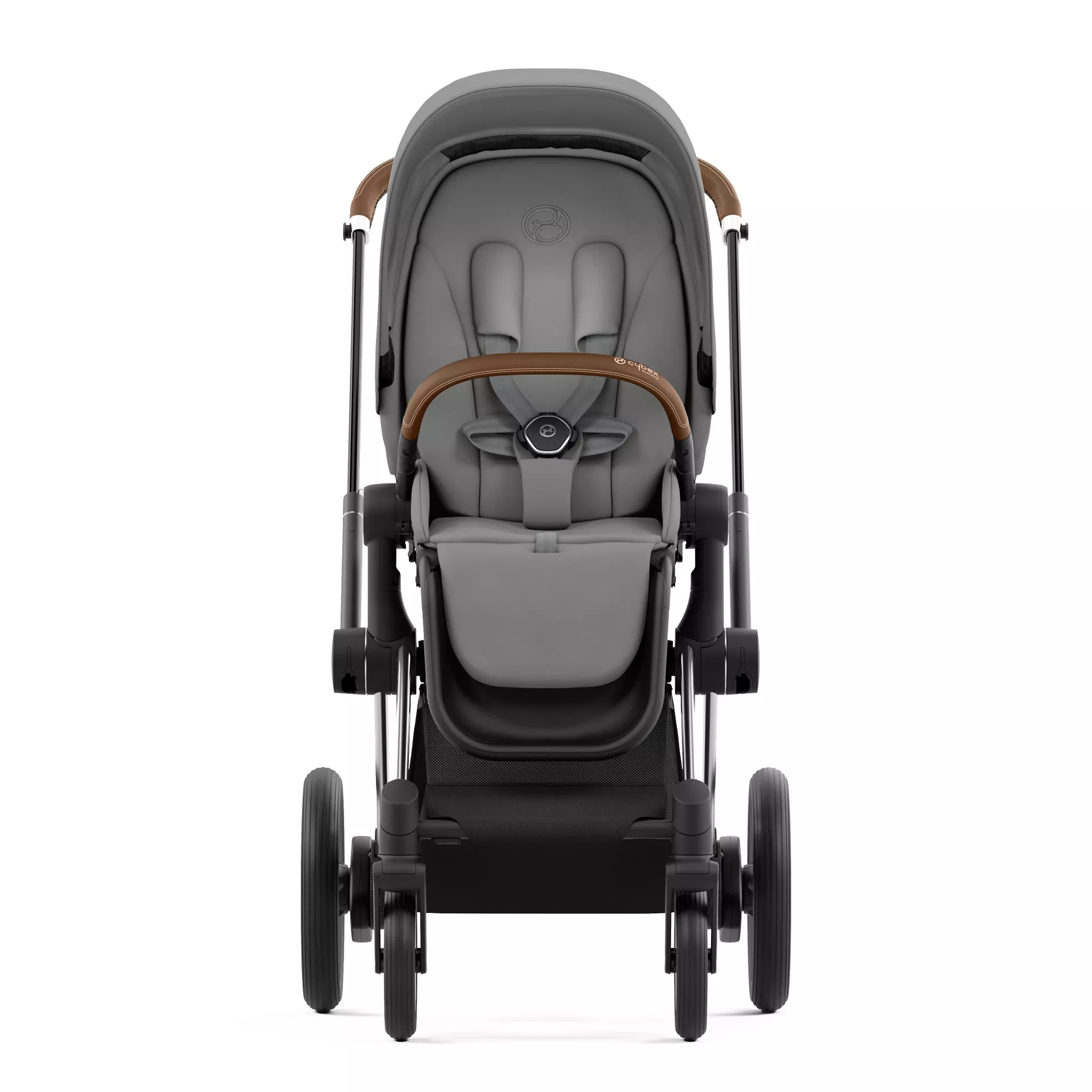 Cybex e-Priam 4.0 - 2w1 | Mirage Grey (Chrome Brown Frame) Cybex e-Priam 4.0 - 2w1 | Mirage Grey (Chrome Brown Frame)