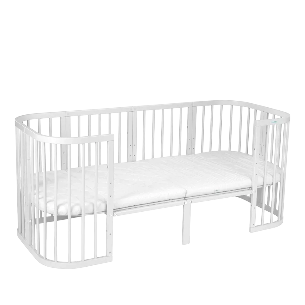 Rozszerzenie Waldin do łóżeczka 7w1 | White