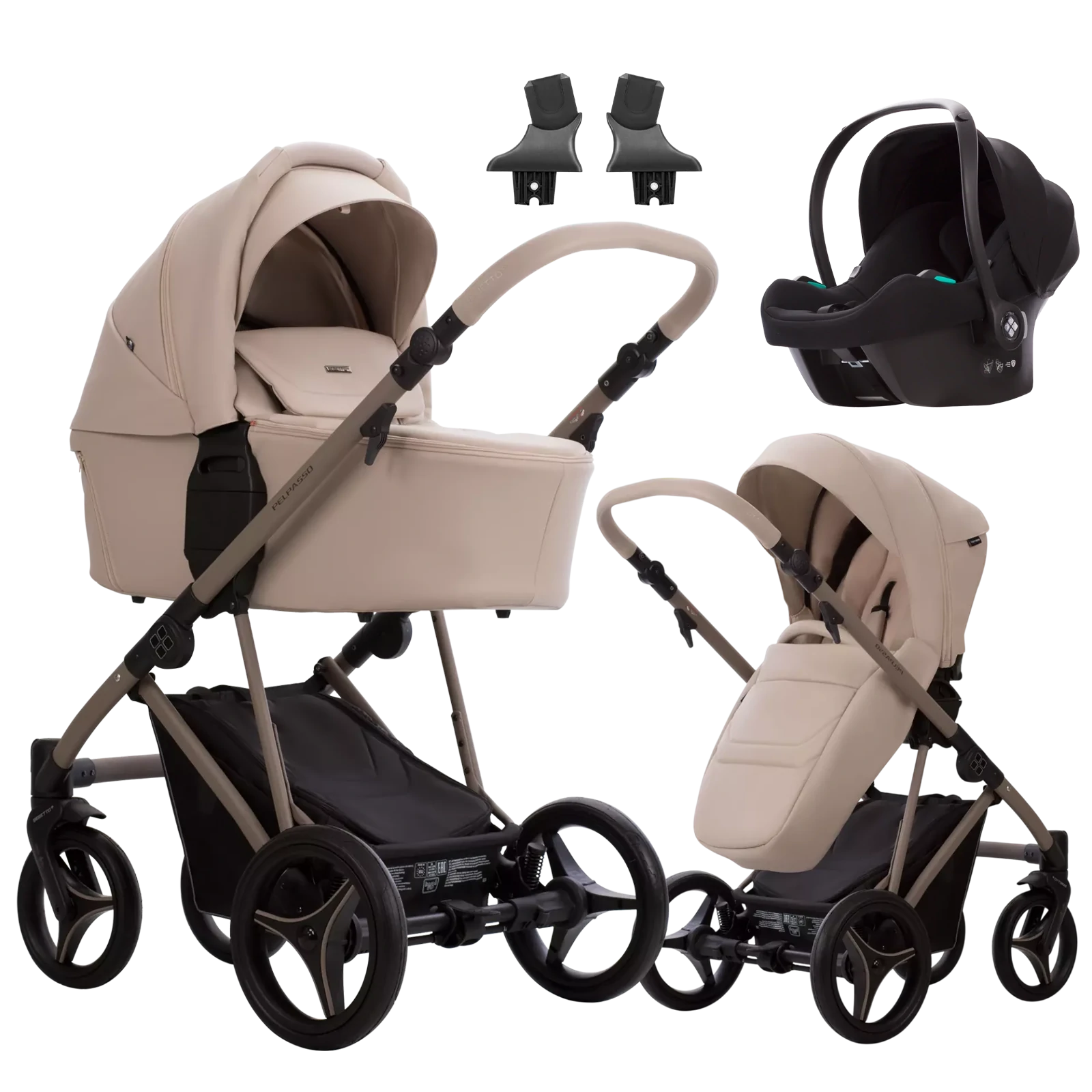 Bebetto Pelpasso Pro + Bebetto Cosmo 2.0 +GRATIS - 3w1 | Pro 02 Kaszmir