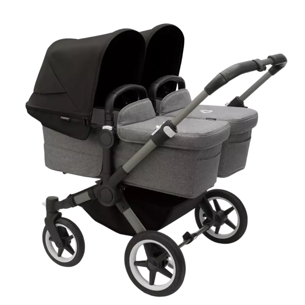 Bugaboo Donkey 5 Twin | Graphite-Grey Melange-Midnight Black