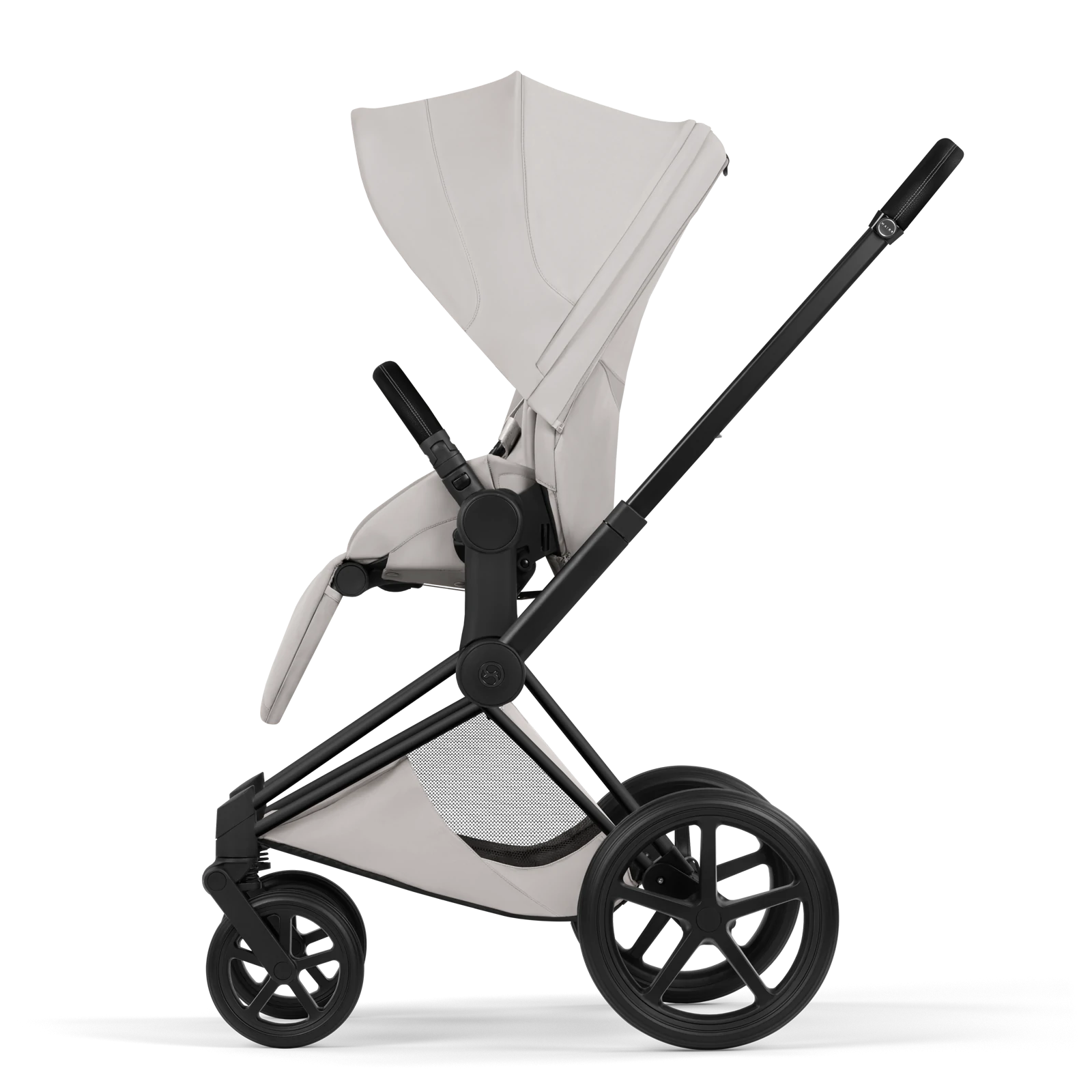 Cybex Priam 5.0 - wózek 4w1 | City Grey - Matt Black (Style)
