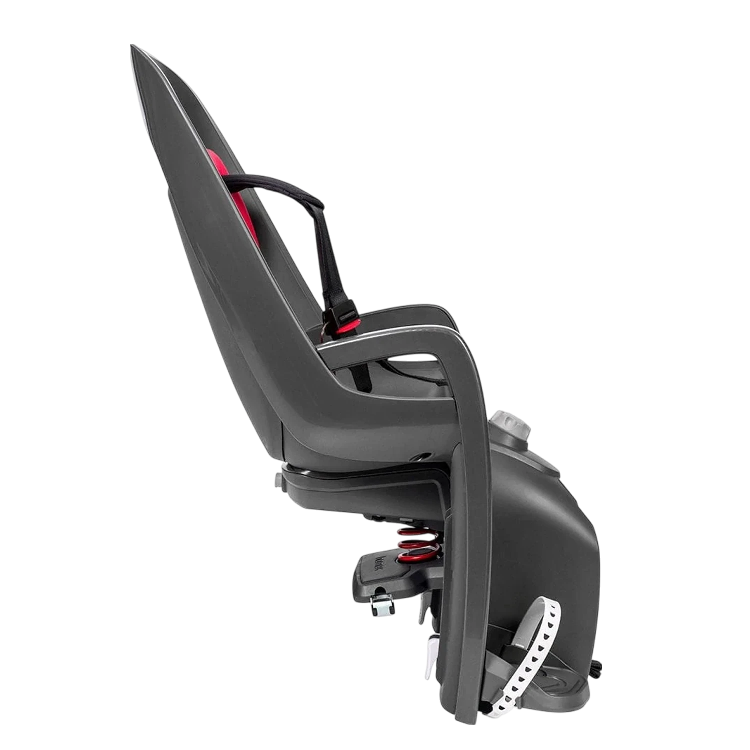 Hamax Caress | Dark Grey/Red - na bagażnik
