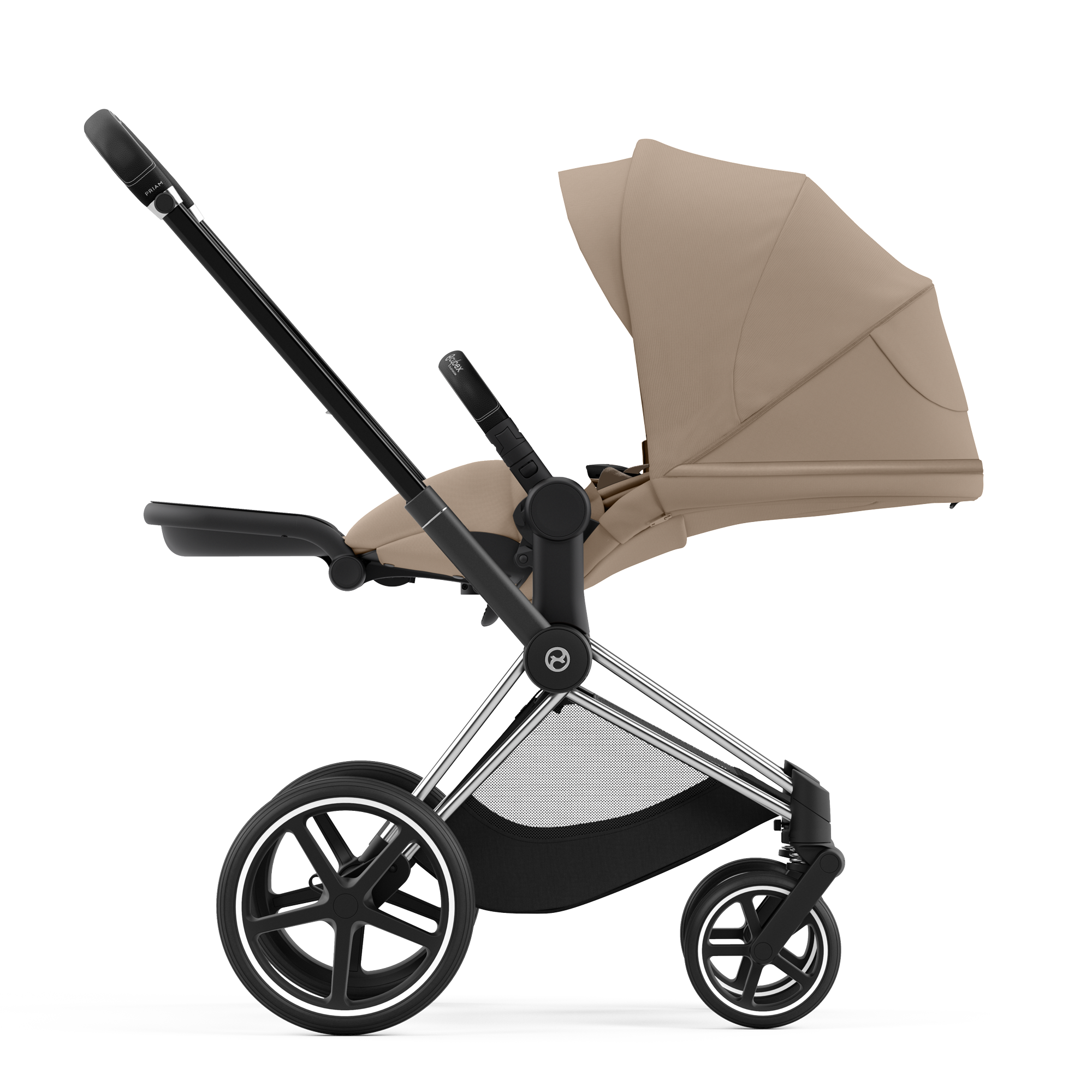 Cybex Priam 4.0 - 2w1 | Cozy Beige (Chrome Black Frame) Cybex Priam 4.0 - 2w1 | Cozy Beige (Chrome Black Frame)