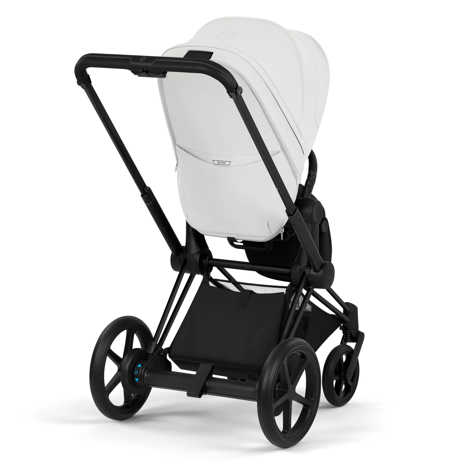 Cybex e-Priam 5.0 - wózek 2w1 | Off White - Matt Black (Style)