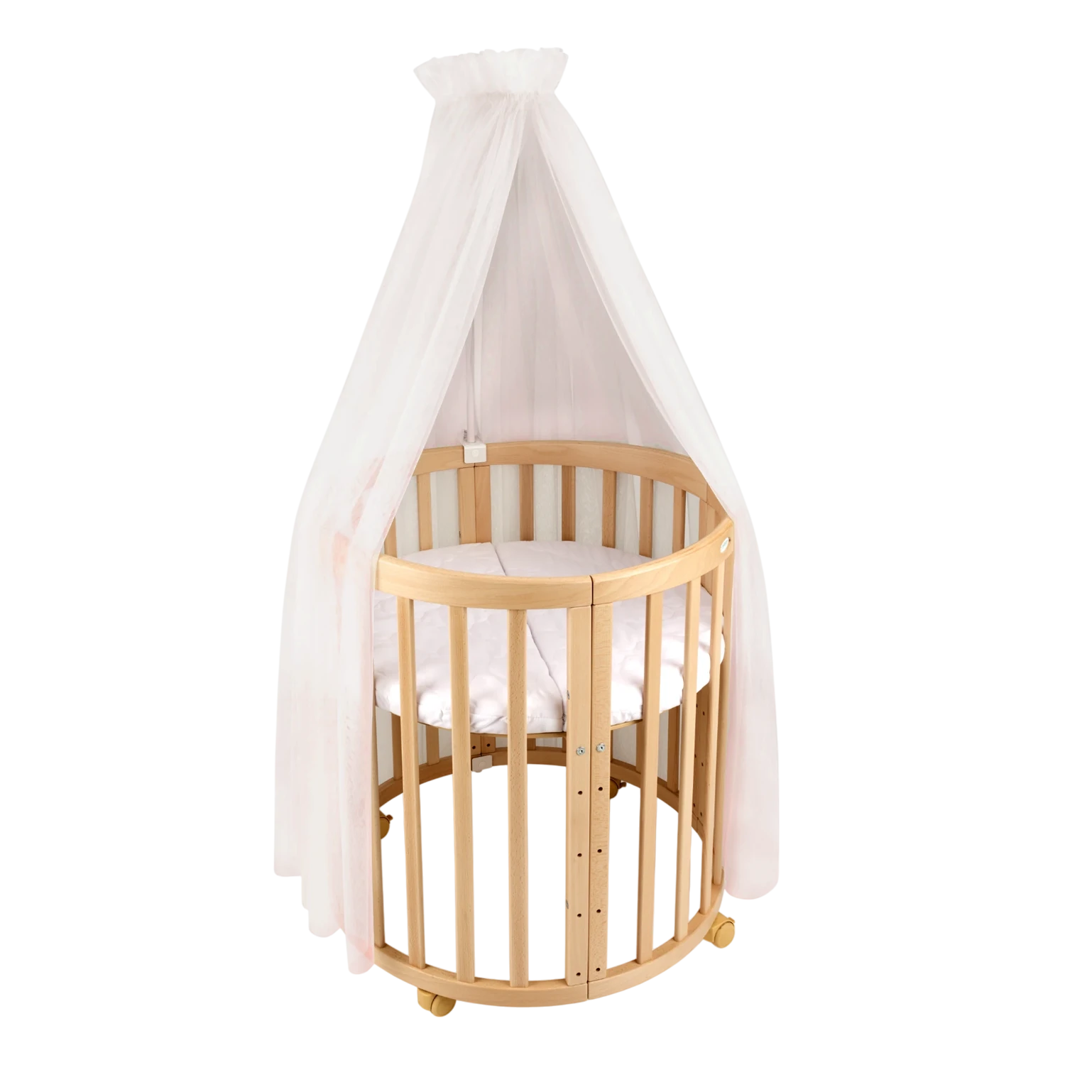 Baldachim Waldin do łóżeczka 7w1 | Beige