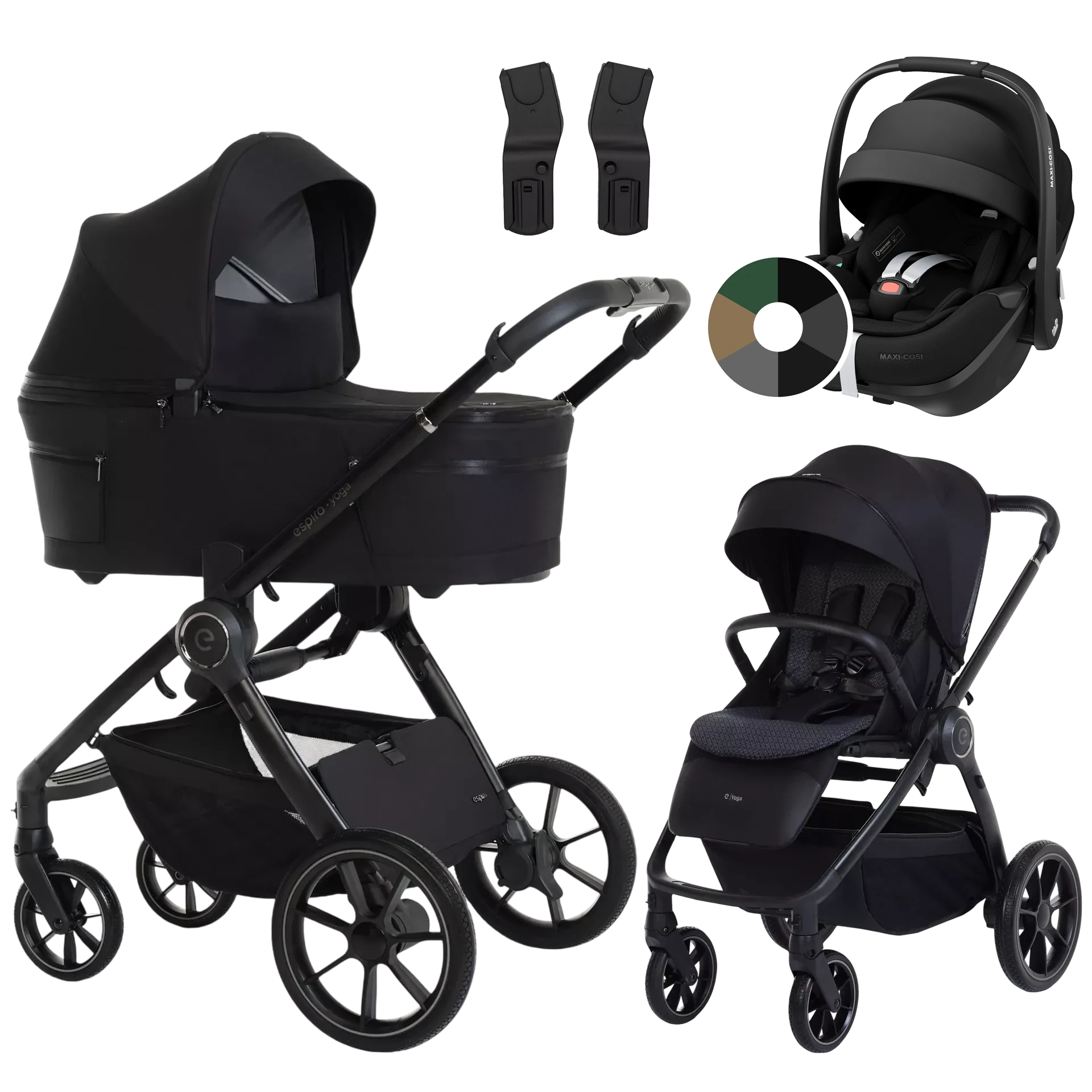 Espiro Yoga 2025 + Maxi-Cosi Pebble 360 Pro2 +GRATIS - 3w1 | 111 Calm Evening