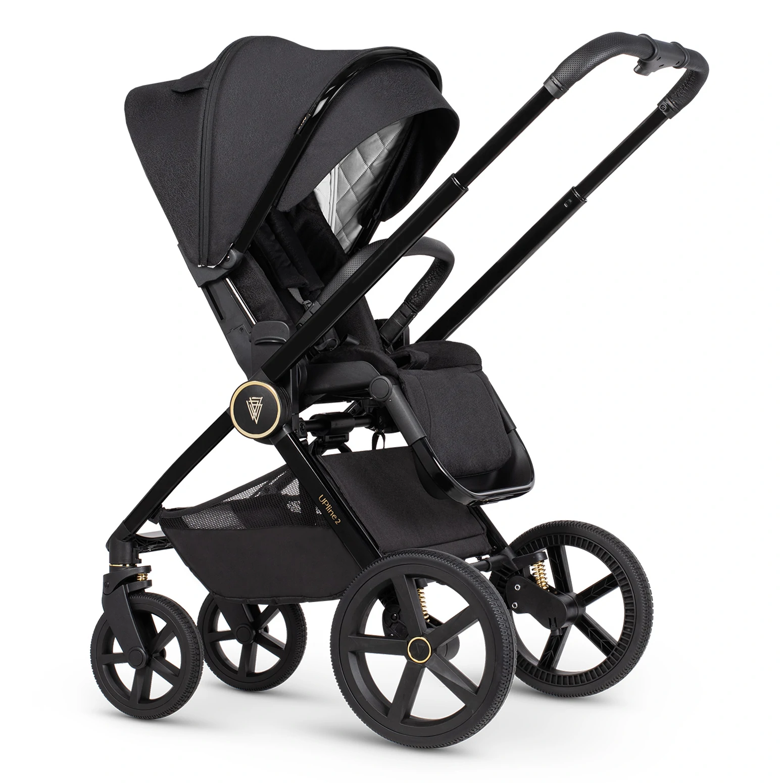 Venicci Upline 2 +AKCESORIA - 2w1 | All Black Venicci Upline 2 +AKCESORIA - 2w1 | All Black