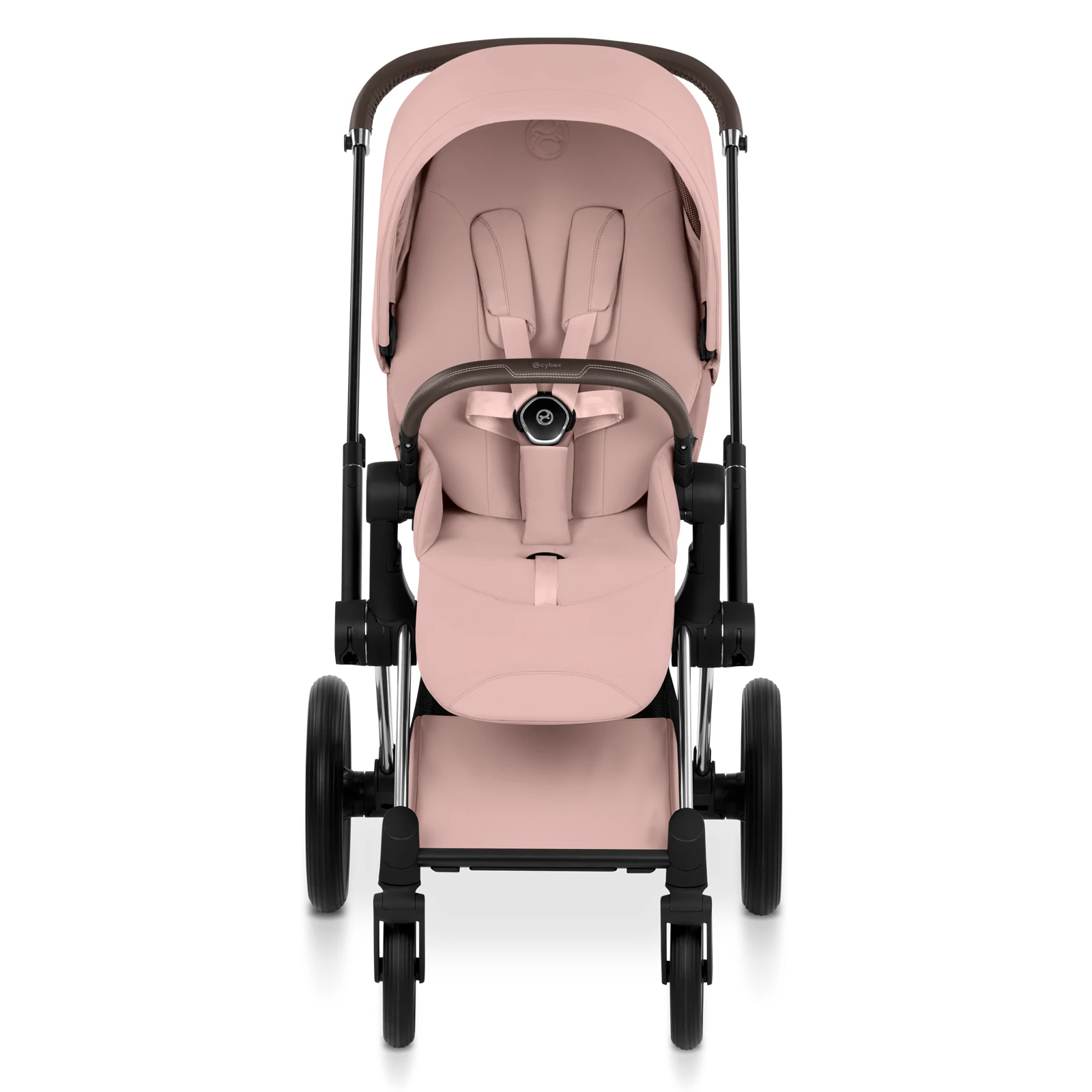 Cybex Priam 5.0 - wózek 4w1 | Peach Pink - Chrome (Style)