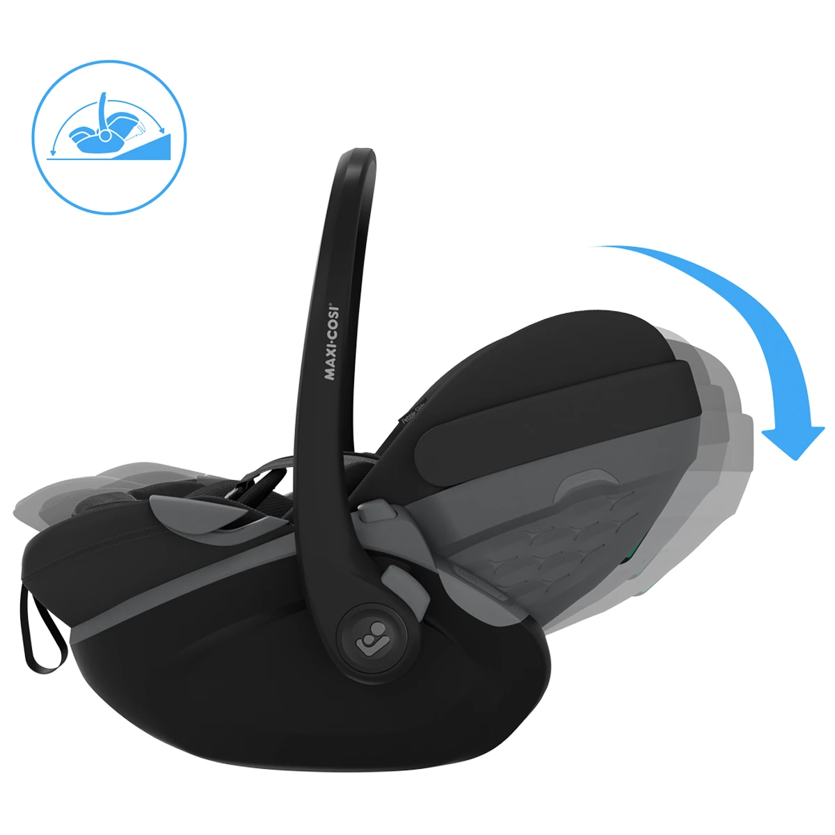 Maxi-Cosi Pebble Slide Pro + baza FamilyFix Slide Pro | Black Onyx
