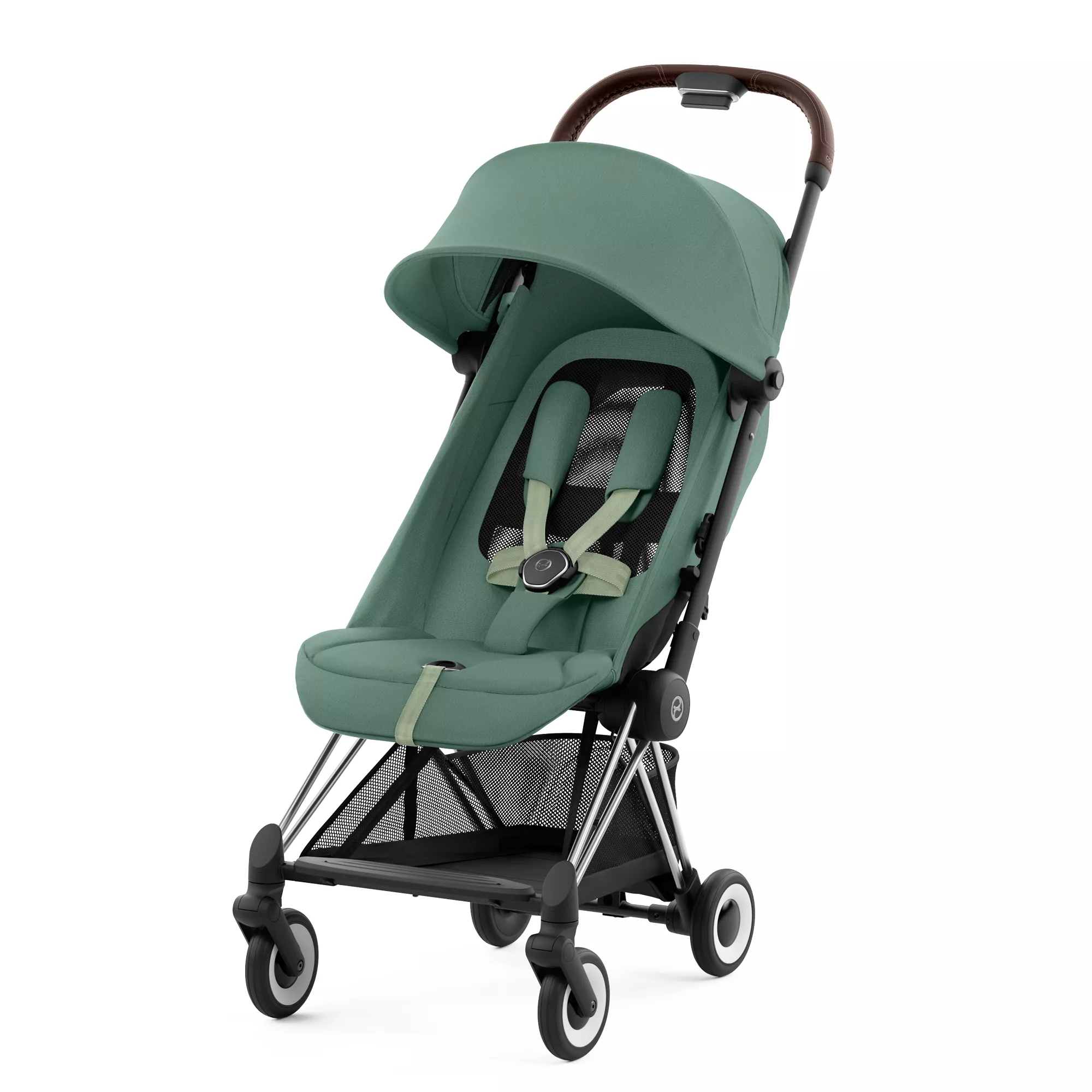 Cybex Coya | Leaf Green (Chrome Frame)