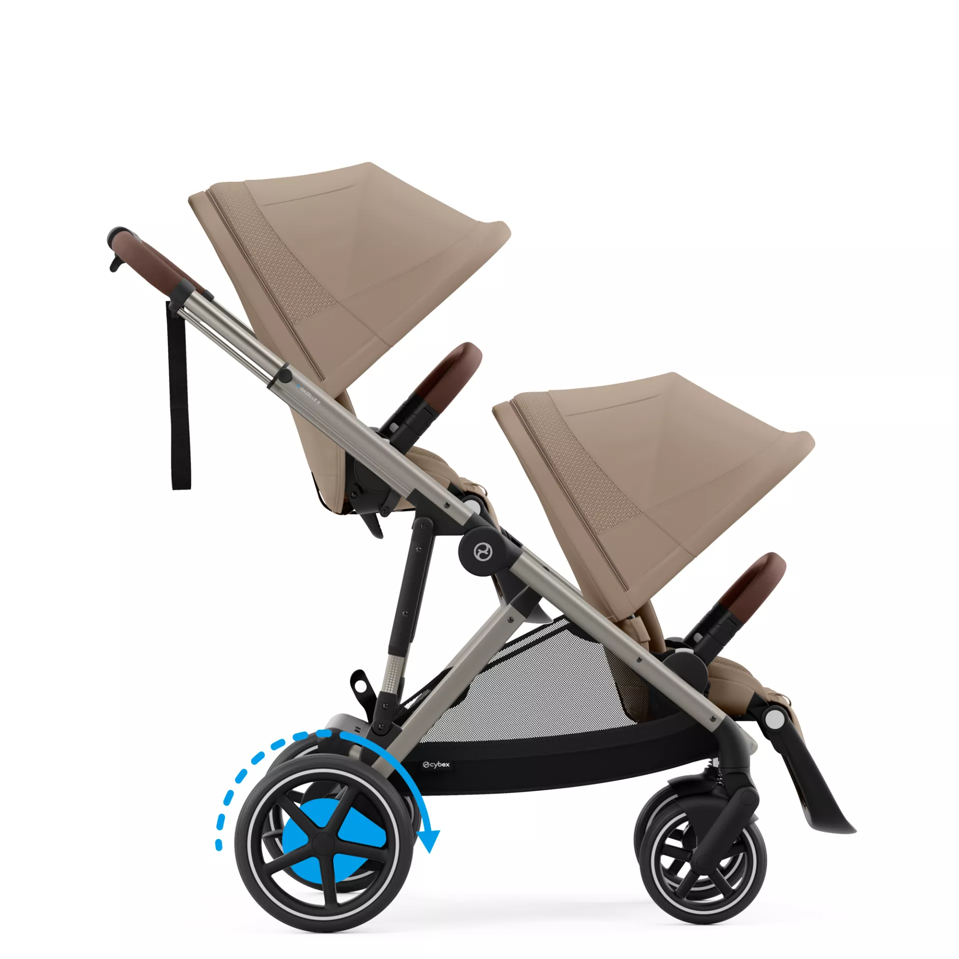Cybex e-Gazelle S Duo | Almond Beige
