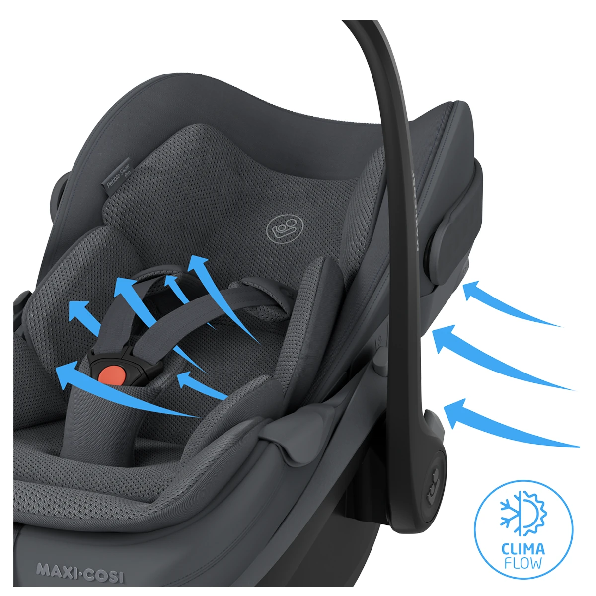 Maxi-Cosi Pebble Slide Pro | Moon Graphite