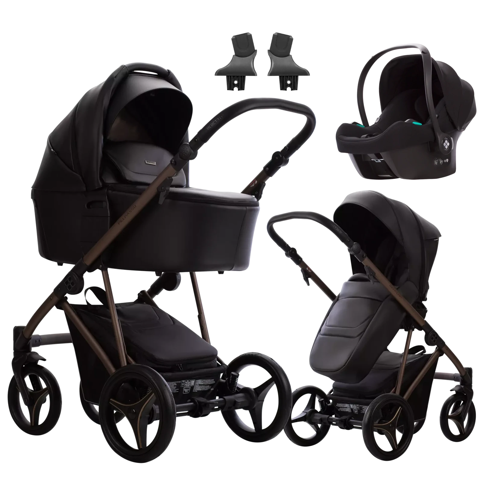 Bebetto Pelpasso Pro + Bebetto Cosmo 2.0 +GRATIS - 3w1 | Pro 03 Choco