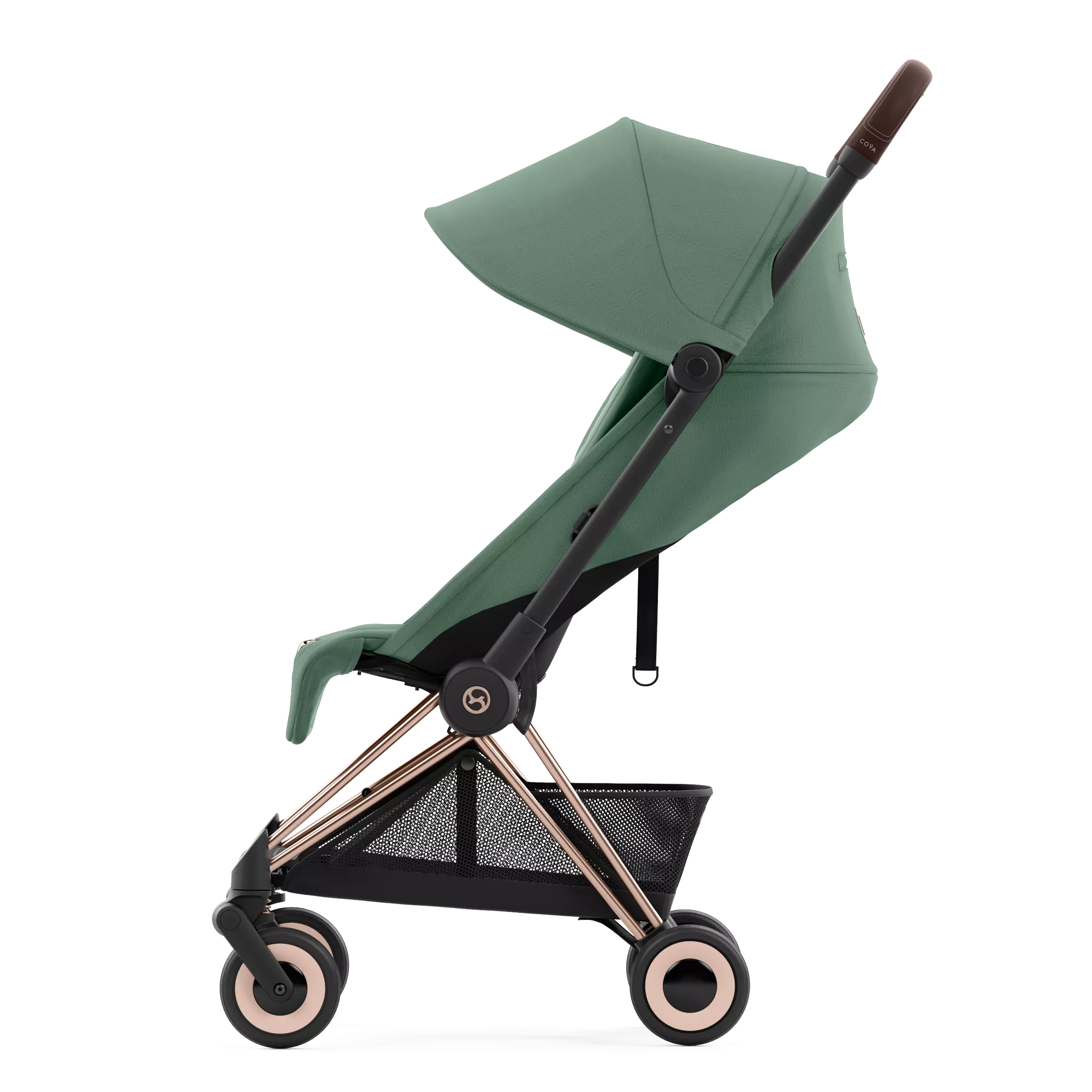 Cybex Coya | Leaf Green (Rosegold Frame)