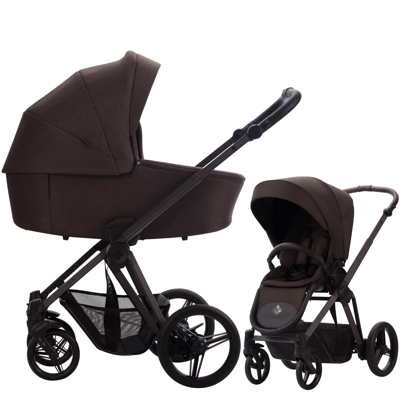 Bebetto Nuvio - wózek 2w1 | 05 Brown