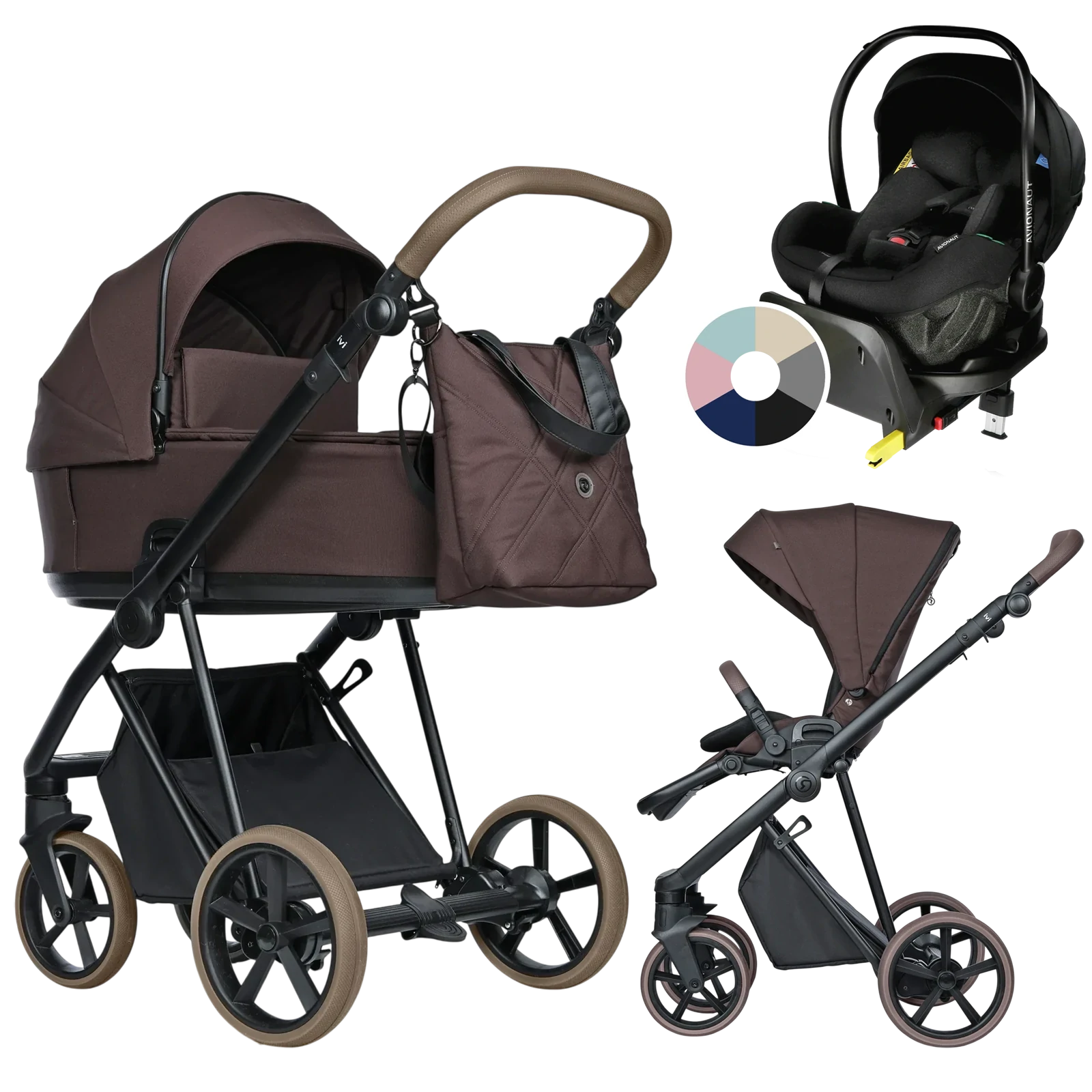 Roan Ivi 2.0 Vintage + Avionaut Pixel Pro 2.0 C + baza IQ Orbit + GRATIS - 4w1 | Sweet Fig