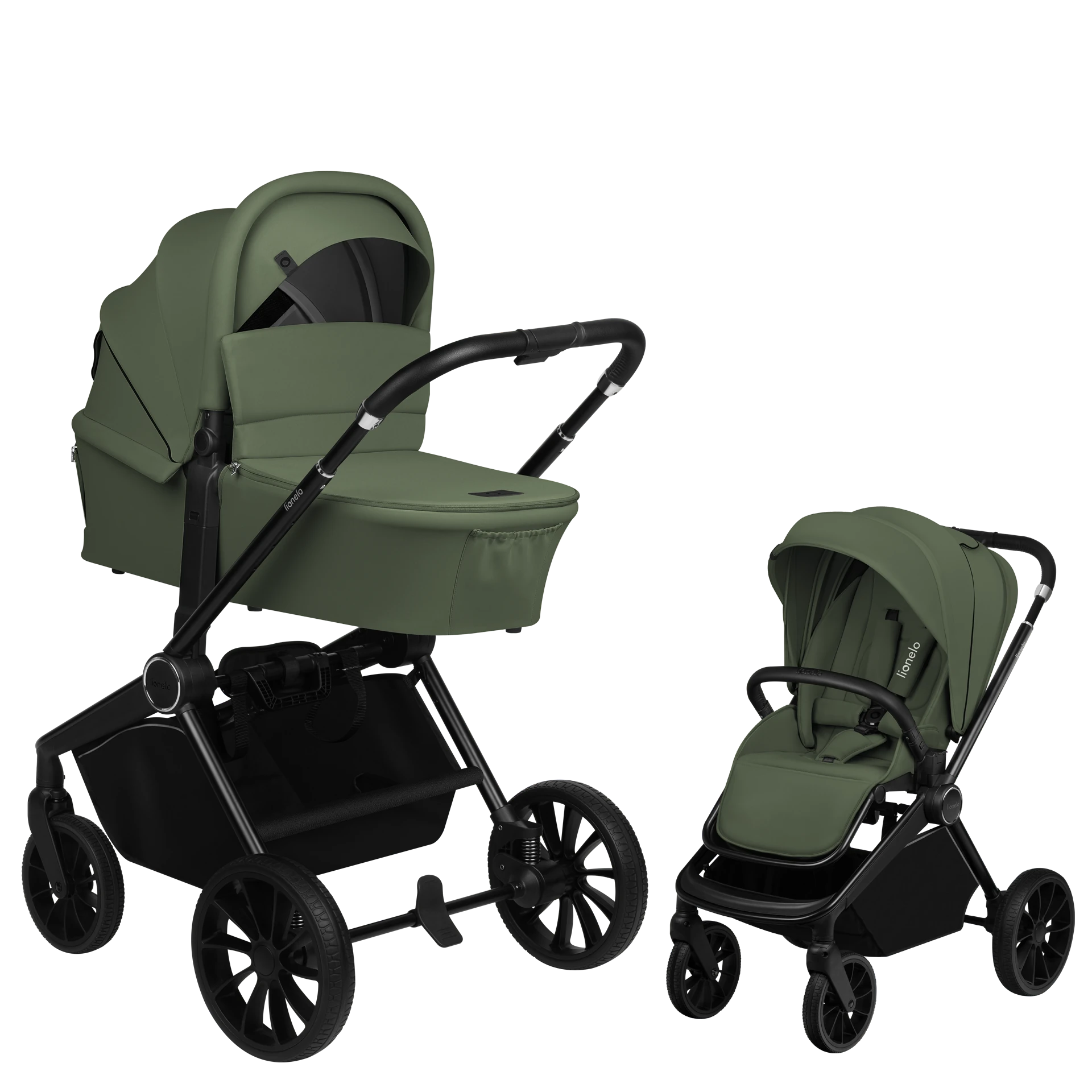 Lionelo Mika Plus - 2w1 | Green Olive