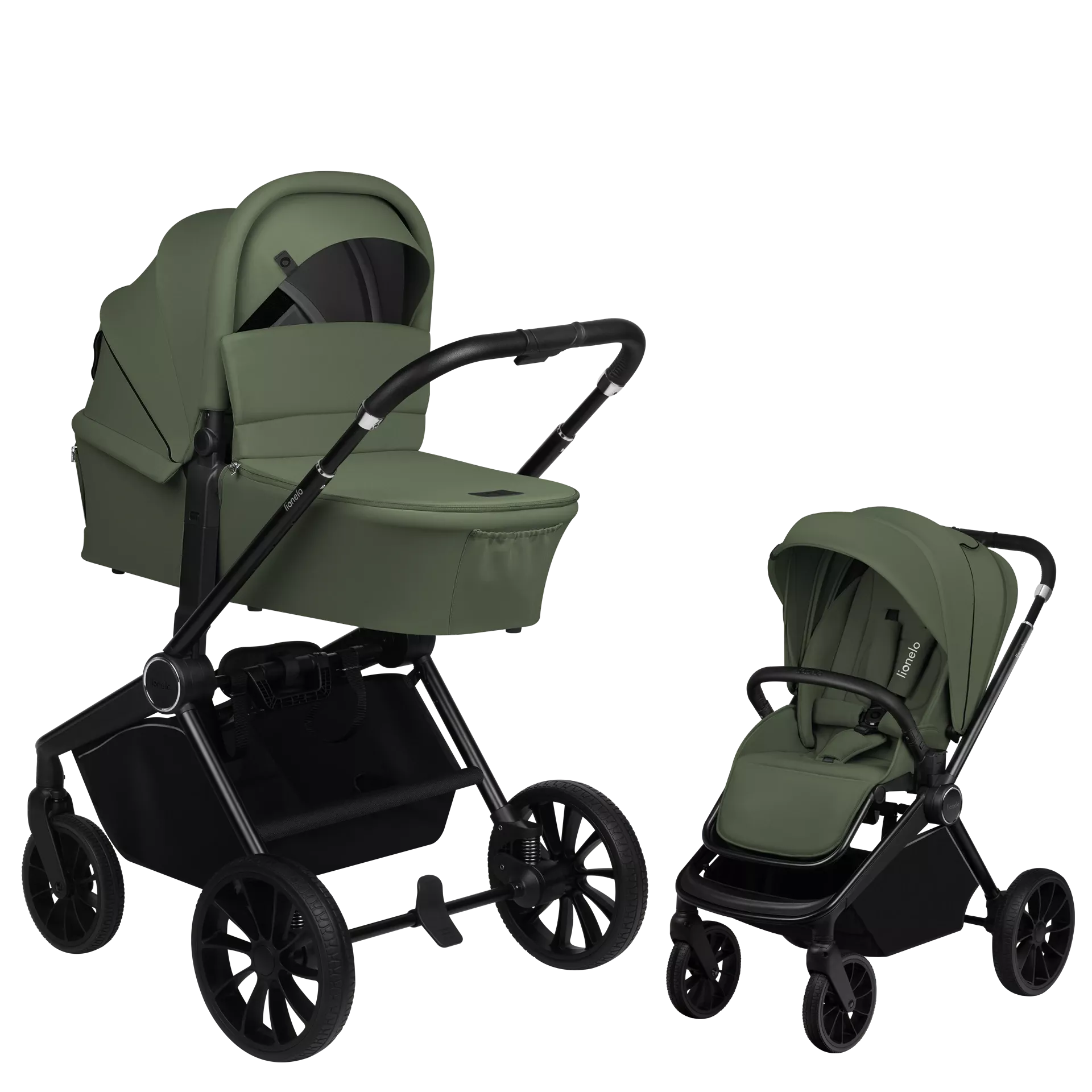 Lionelo Mika Plus - 2w1 | Green Olive