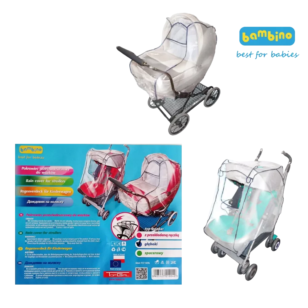 Folia przeciwdeszczowa uniwersalna Bambino