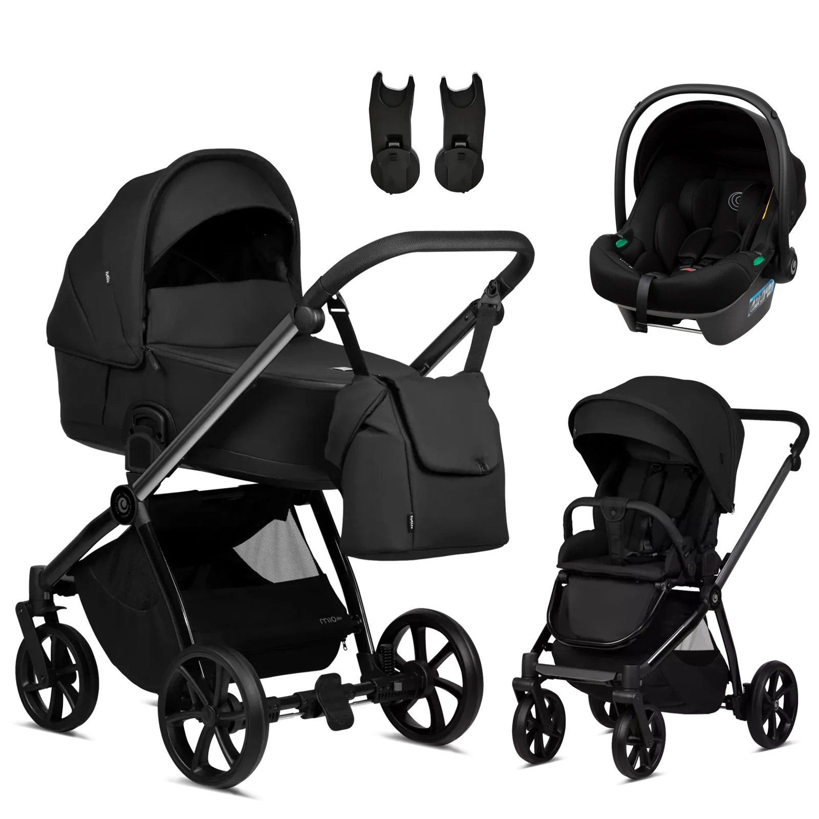 Tutis Mio 3 Plus + Tutis Elo Lux +GRATIS - 3w1 | 060 Obsidian