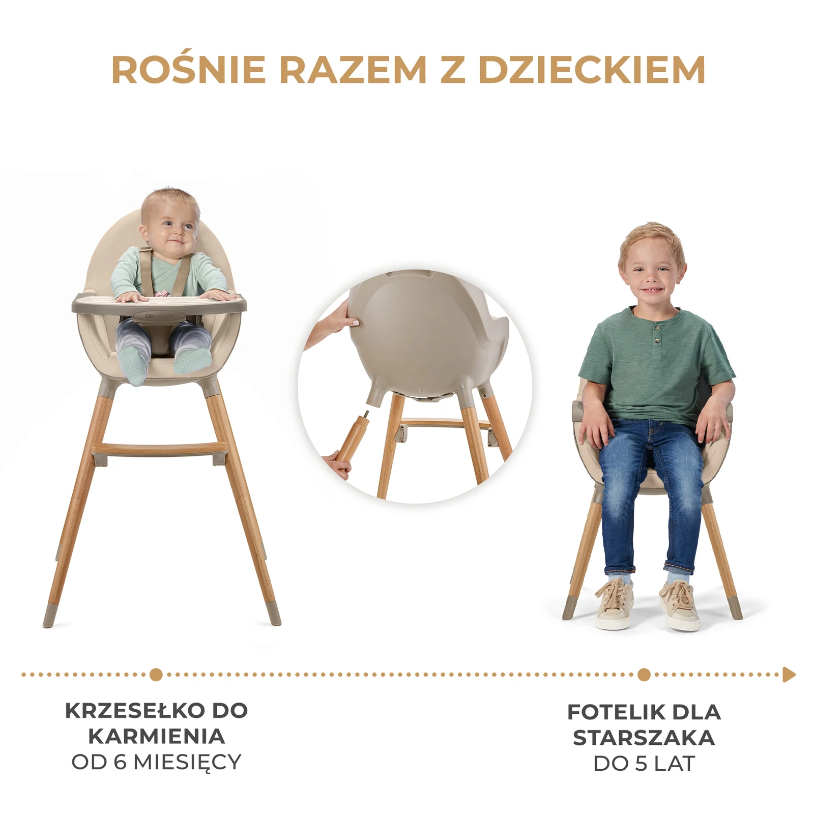 Kinderkraft Fini 2 | Beige Kinderkraft Fini 2 | Beige