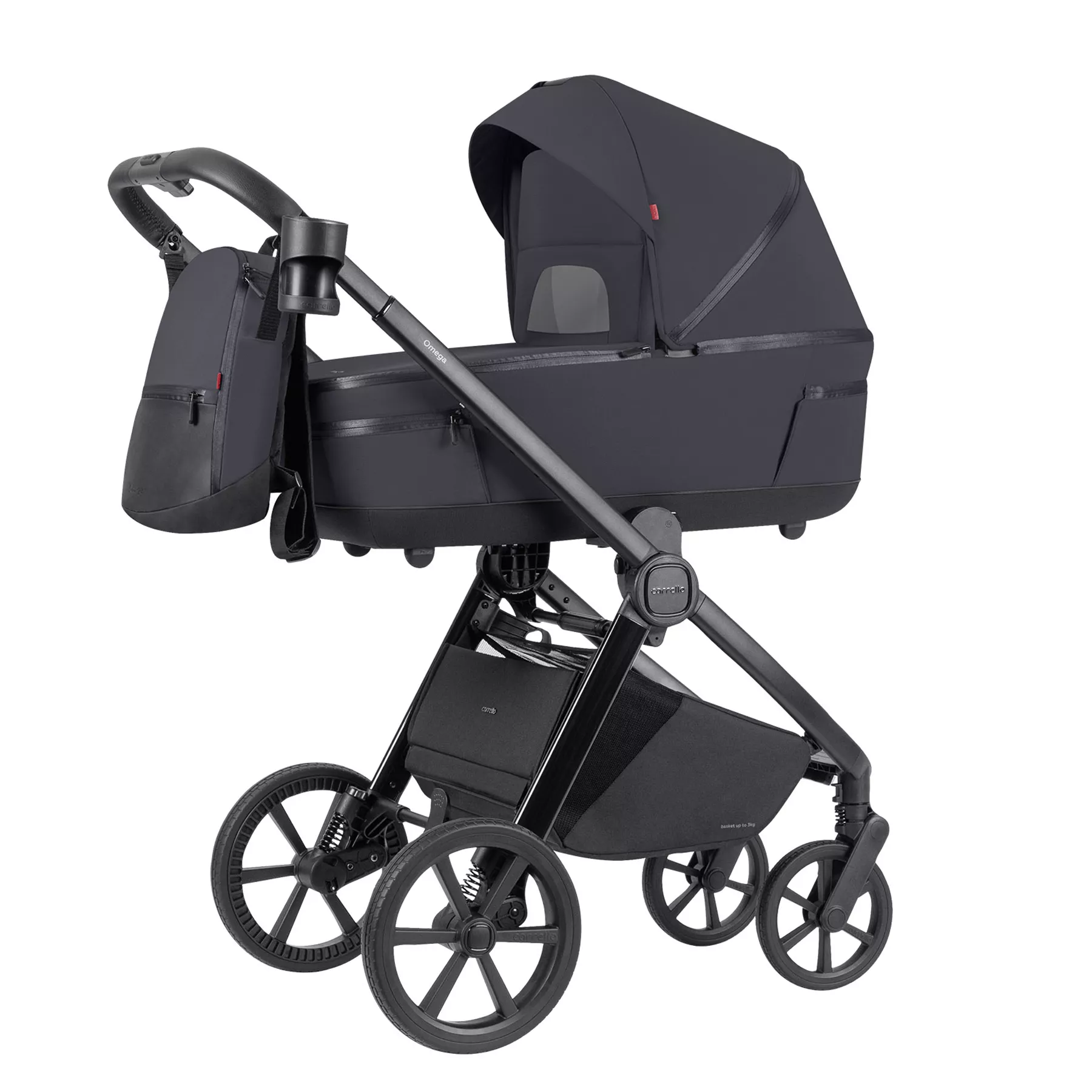 Carrello Omega Plus - 2w1 | Meteor Grey Carrello Omega Plus - 2w1 | Meteor Grey