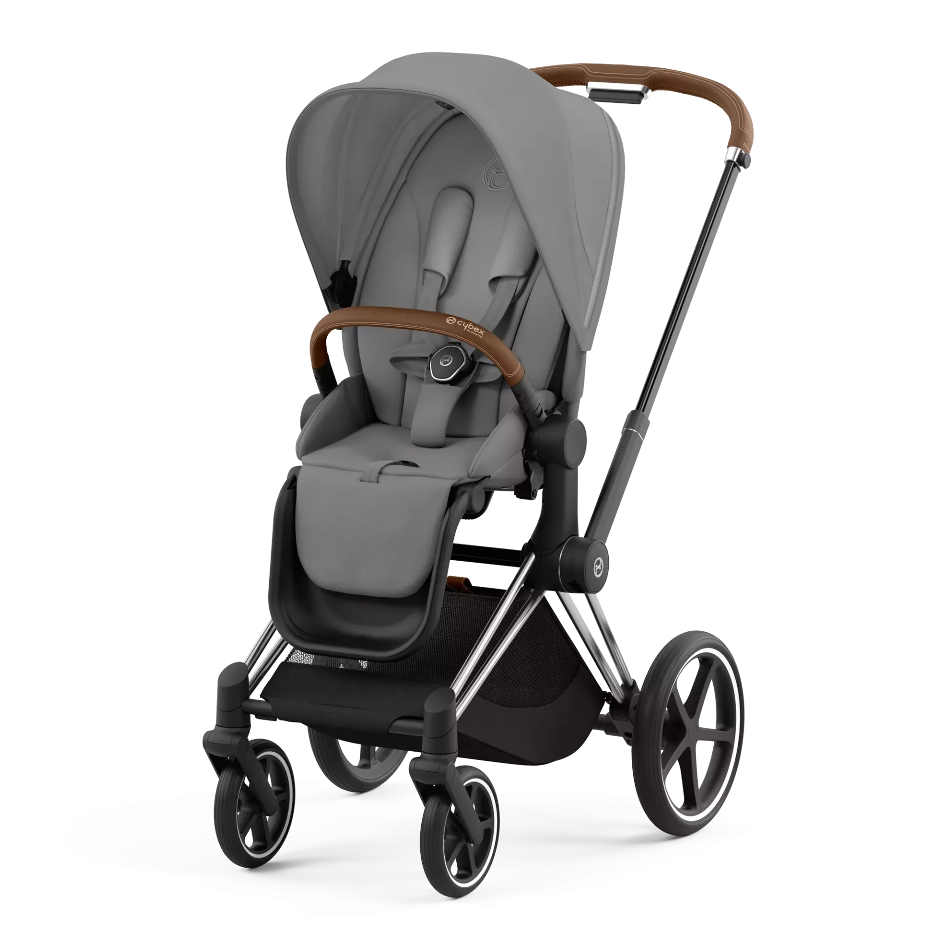 Cybex Priam 4.0 | Mirage Grey (Chrome Brown Frame)