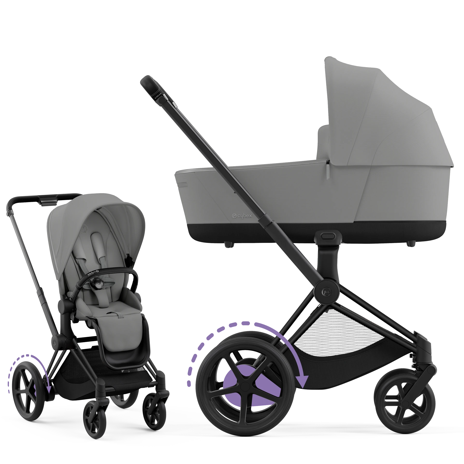 Mirage Grey (Matt Black Frame)