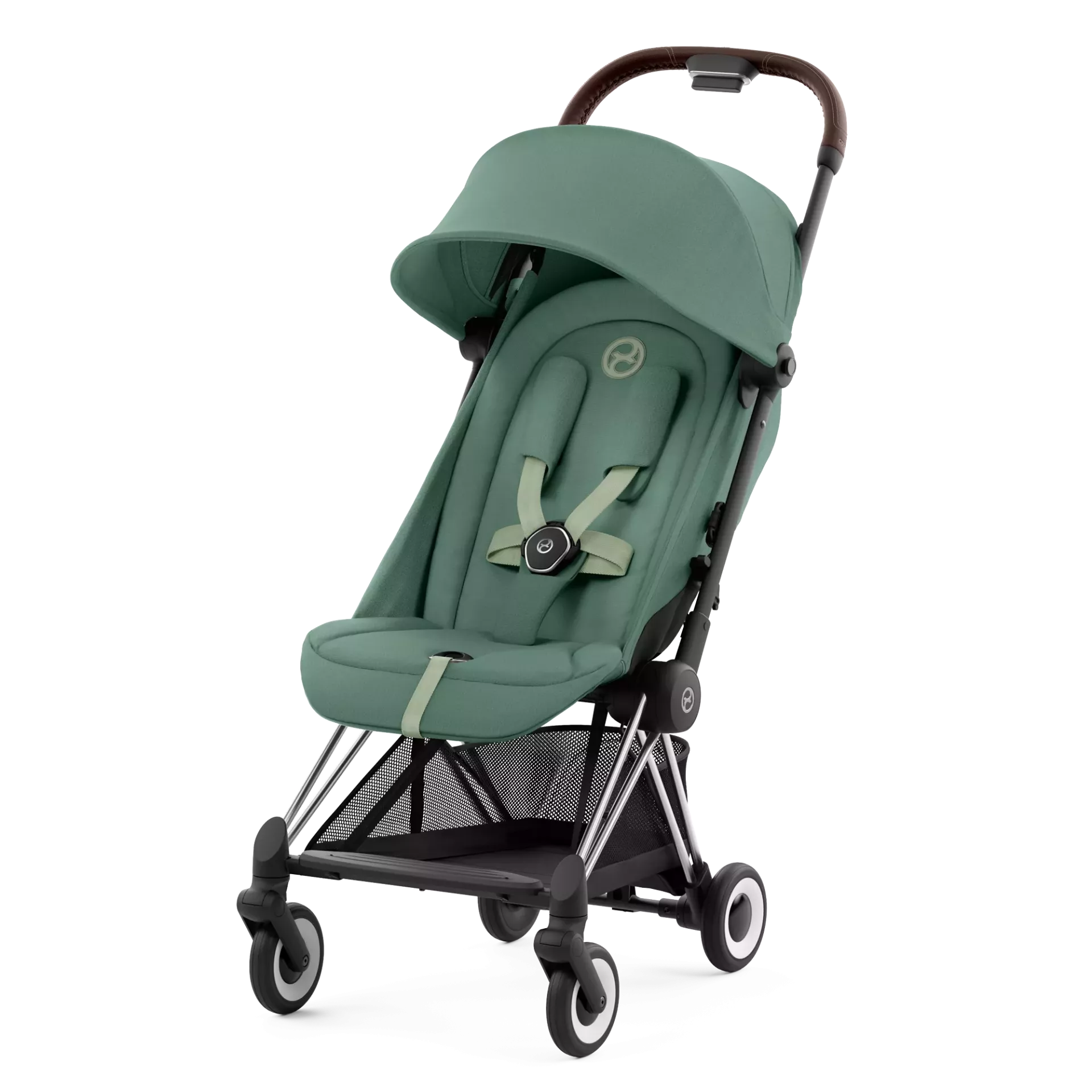 Cybex Coya | Leaf Green (Chrome Frame)