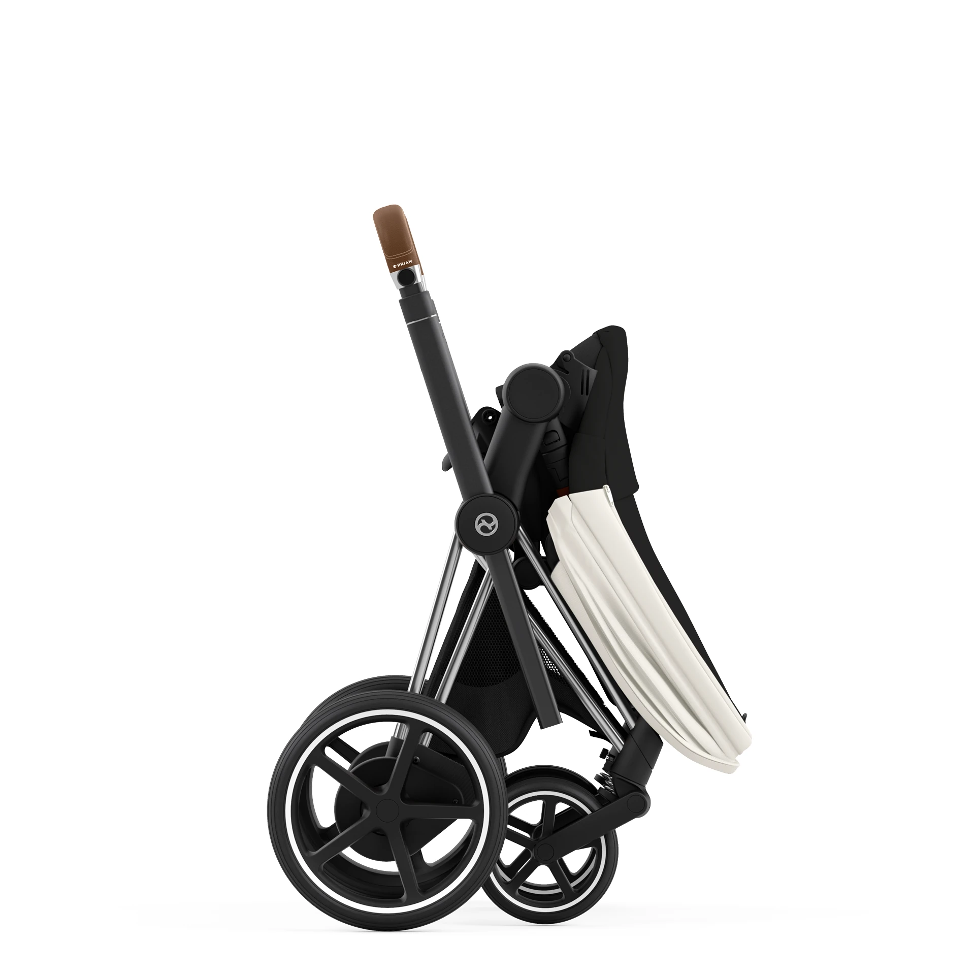 Cybex e-Priam 4.0 - 2w1 | Off White (Chrome Brown Frame)