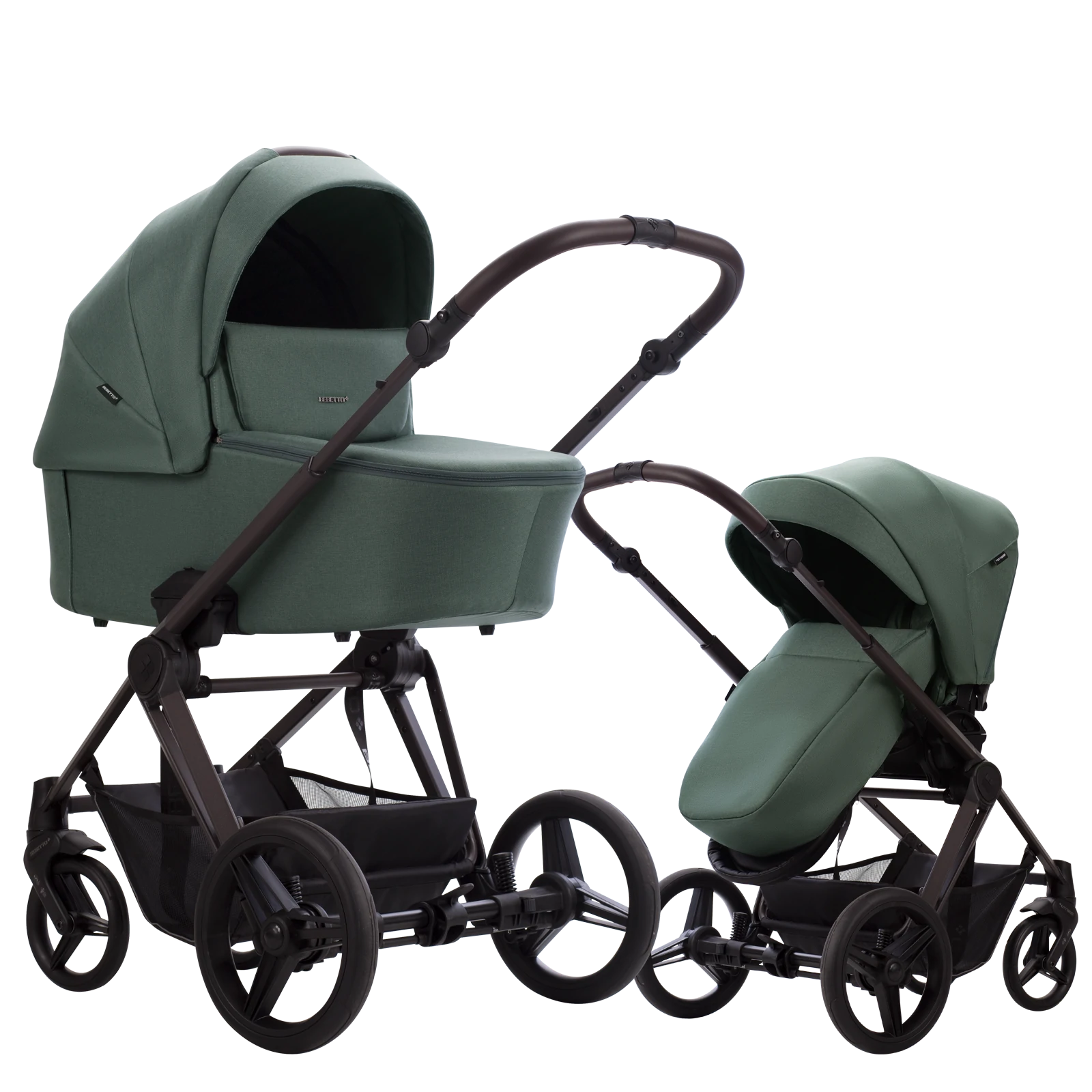 Bebetto Nuvio - wózek 2w1 | 04 Brown