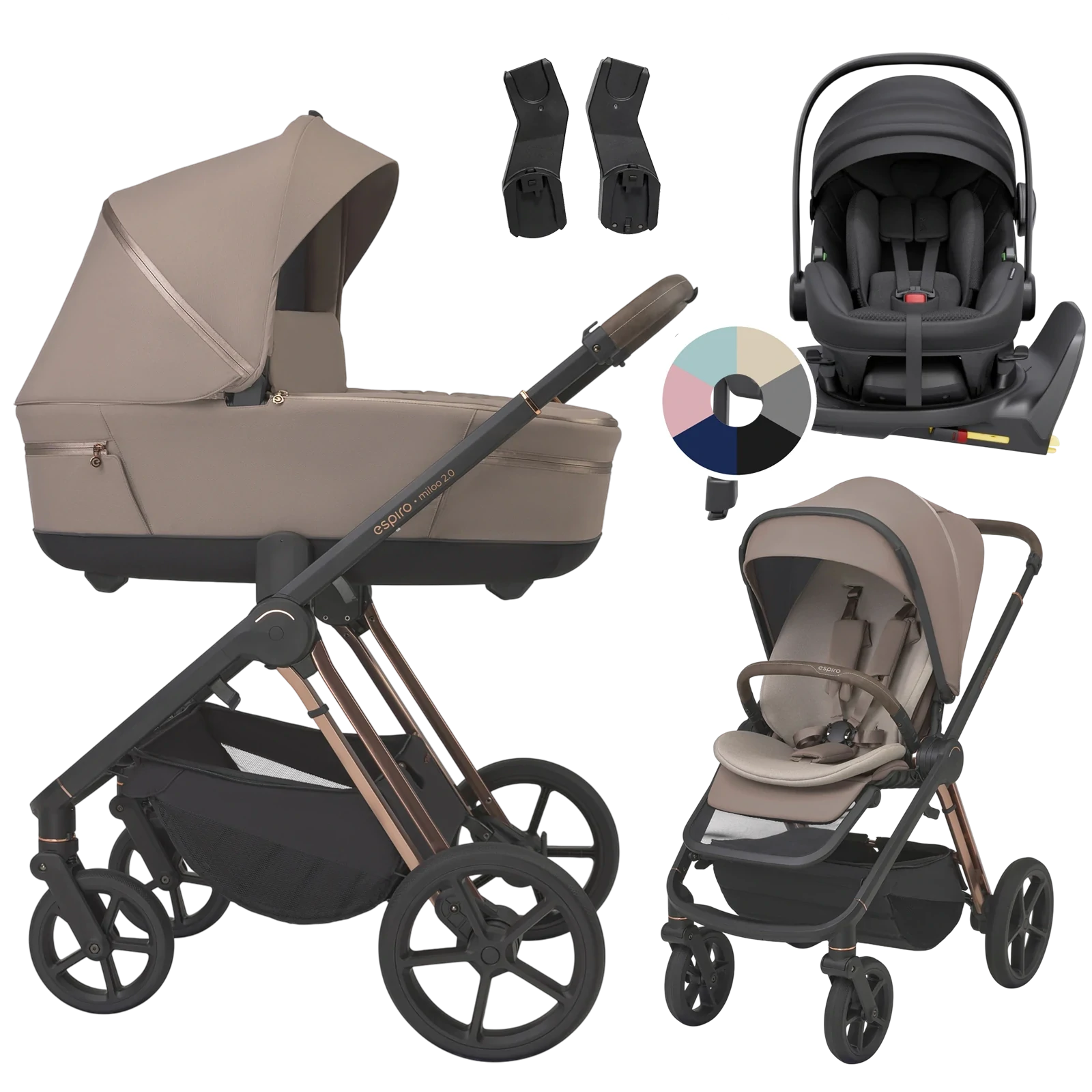 Espiro Miloo 2.0 + Avionaut Pixel 3 + baza IQ Orbit + GRATIS - 4w1 | 309 Tasty Cappuccino